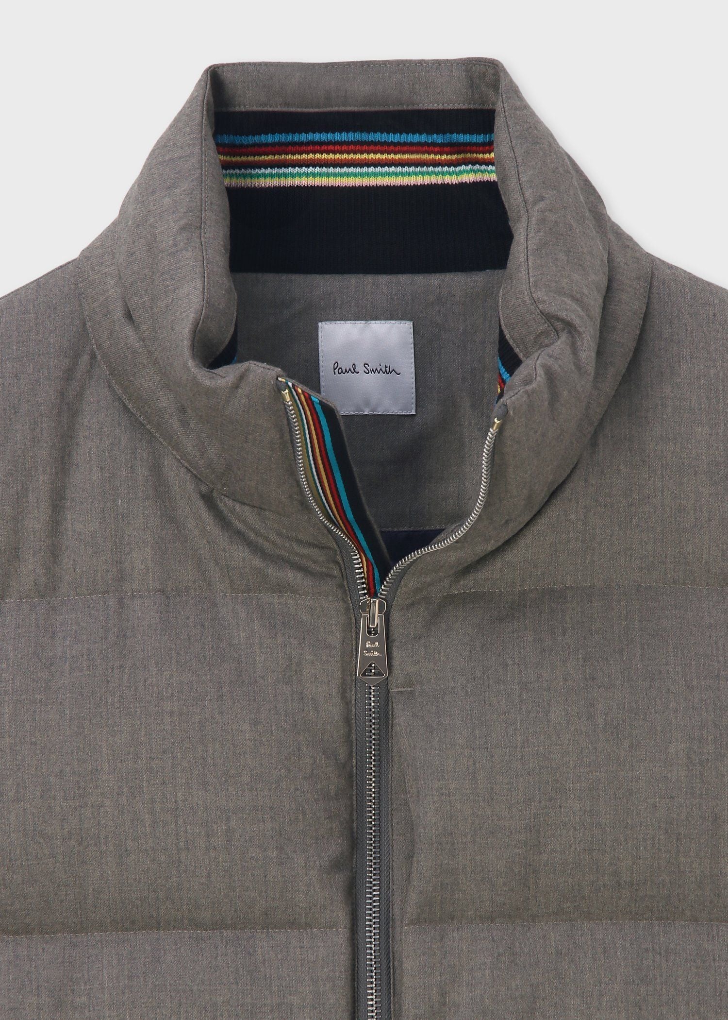 ウールフランネル ダウンジャケット