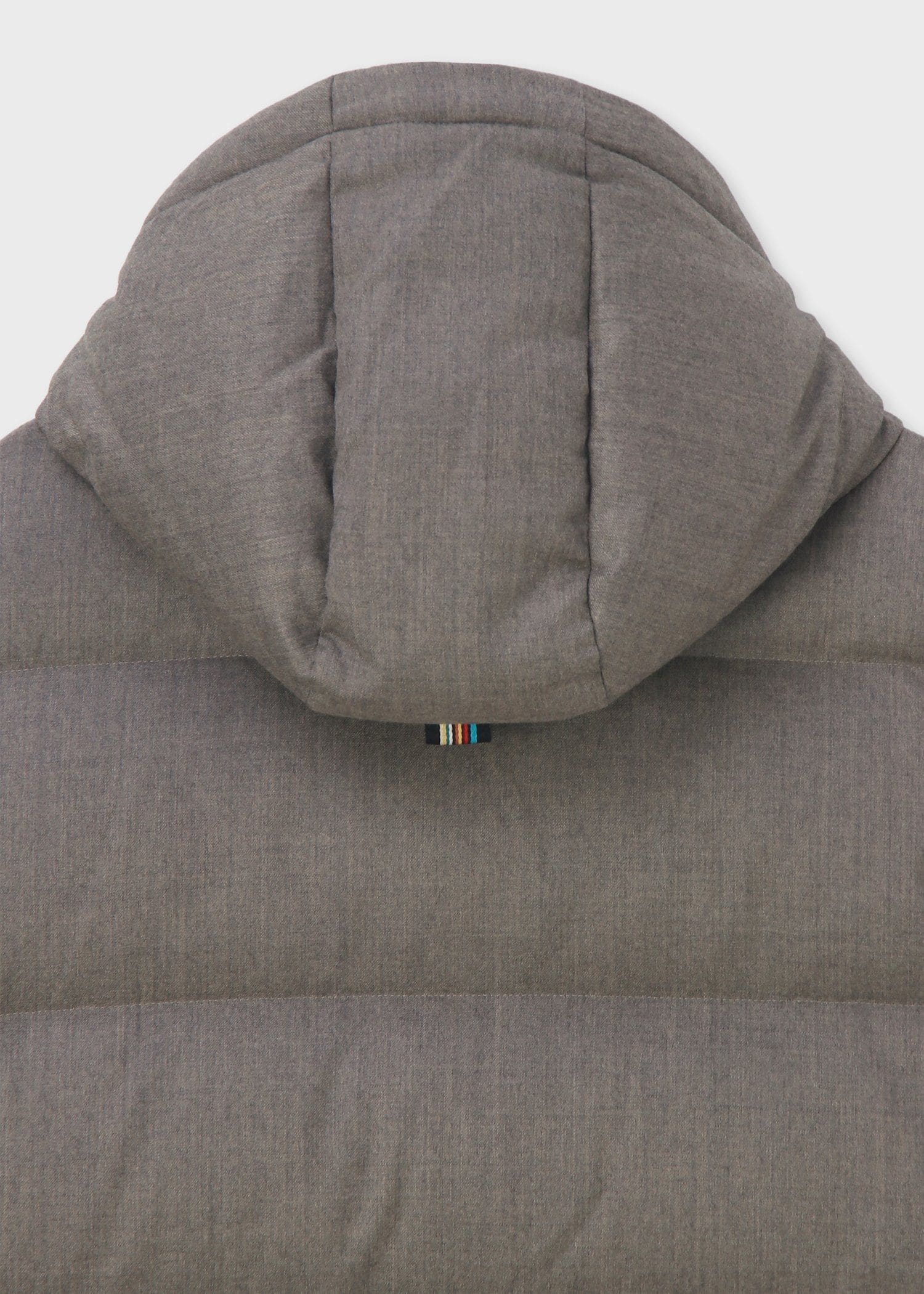 ウールフランネル ダウンジャケット