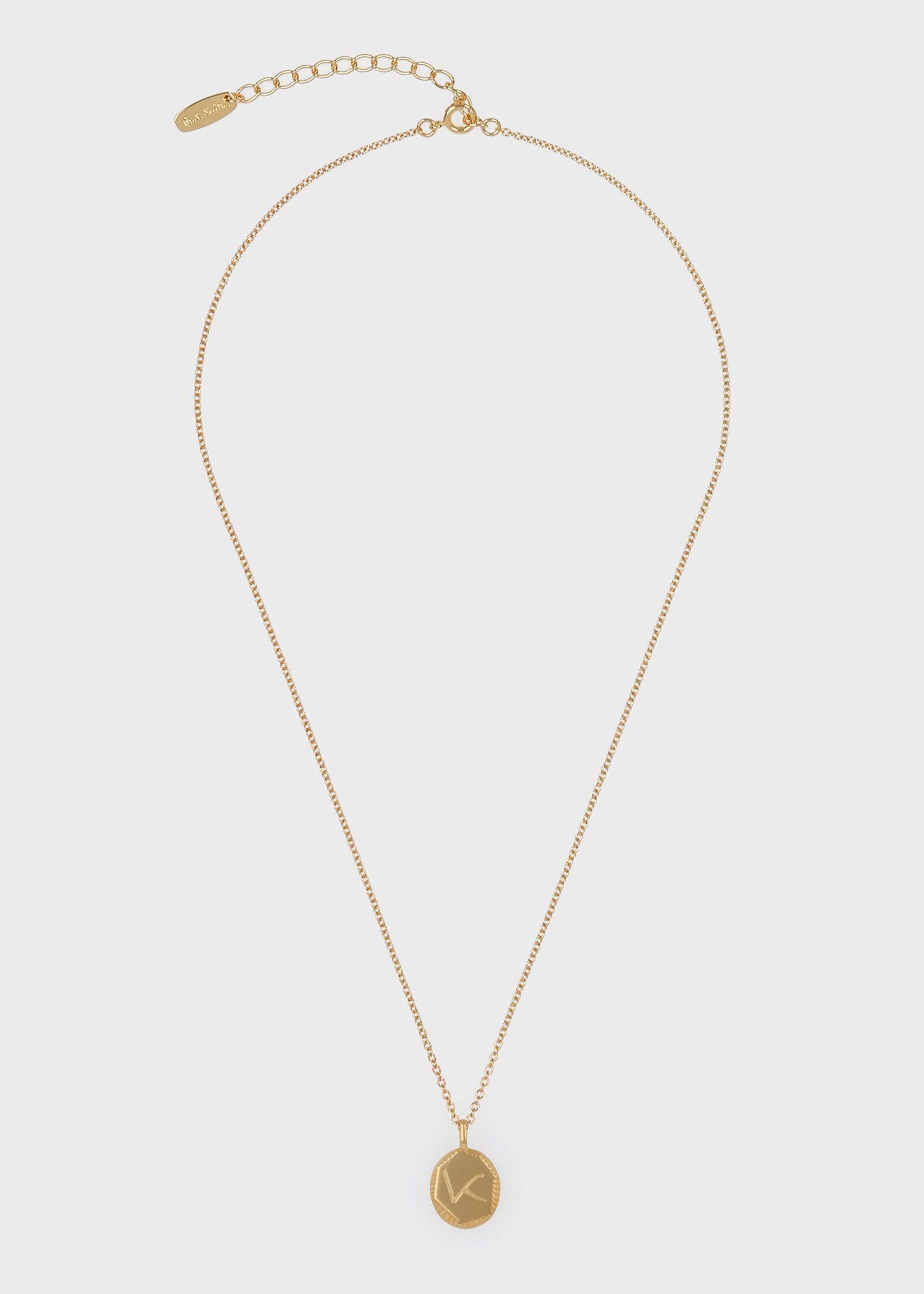 ウィメンズ イニシャル ネックレス