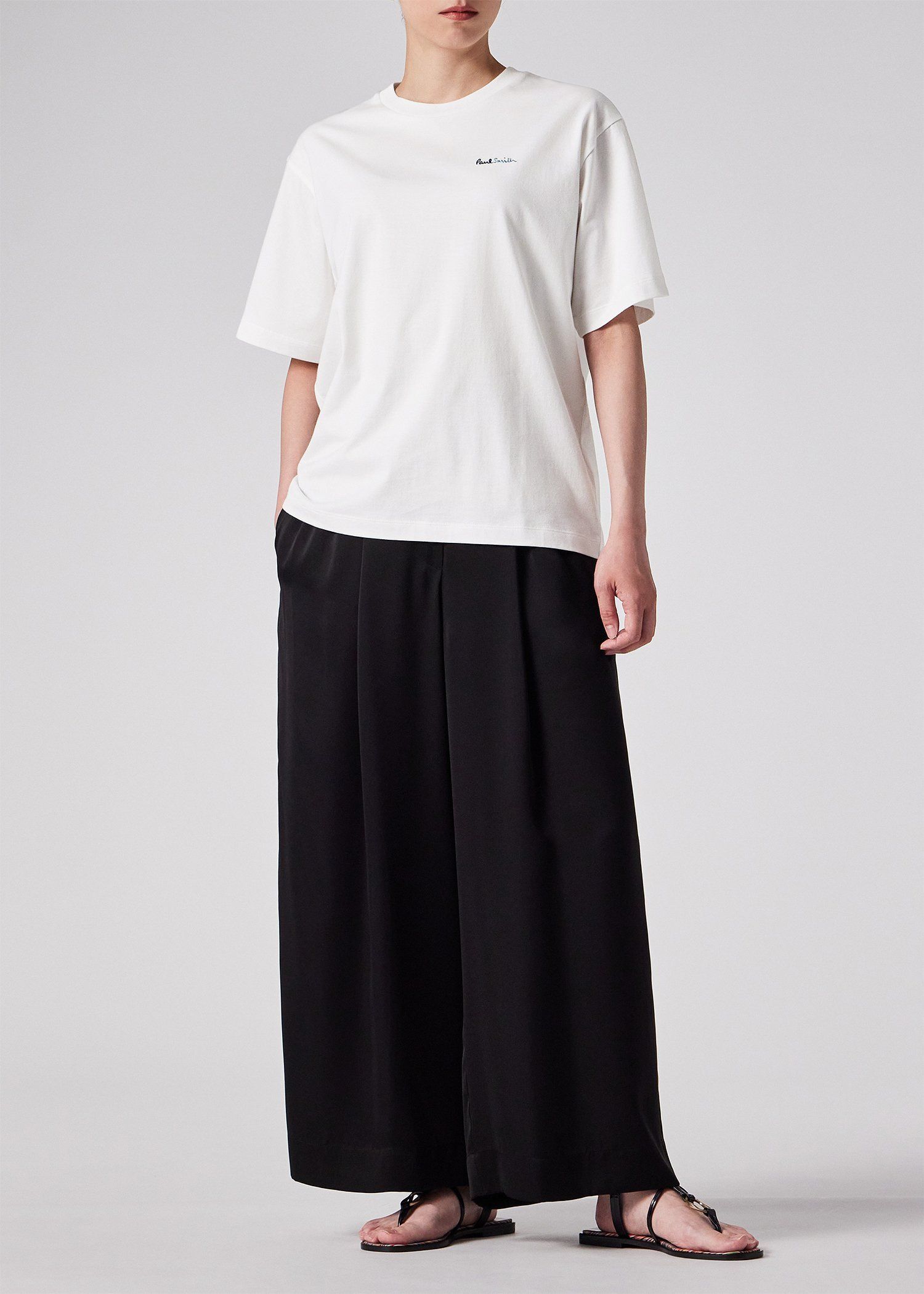 ウィメンズ バイカラーロゴ Tシャツ