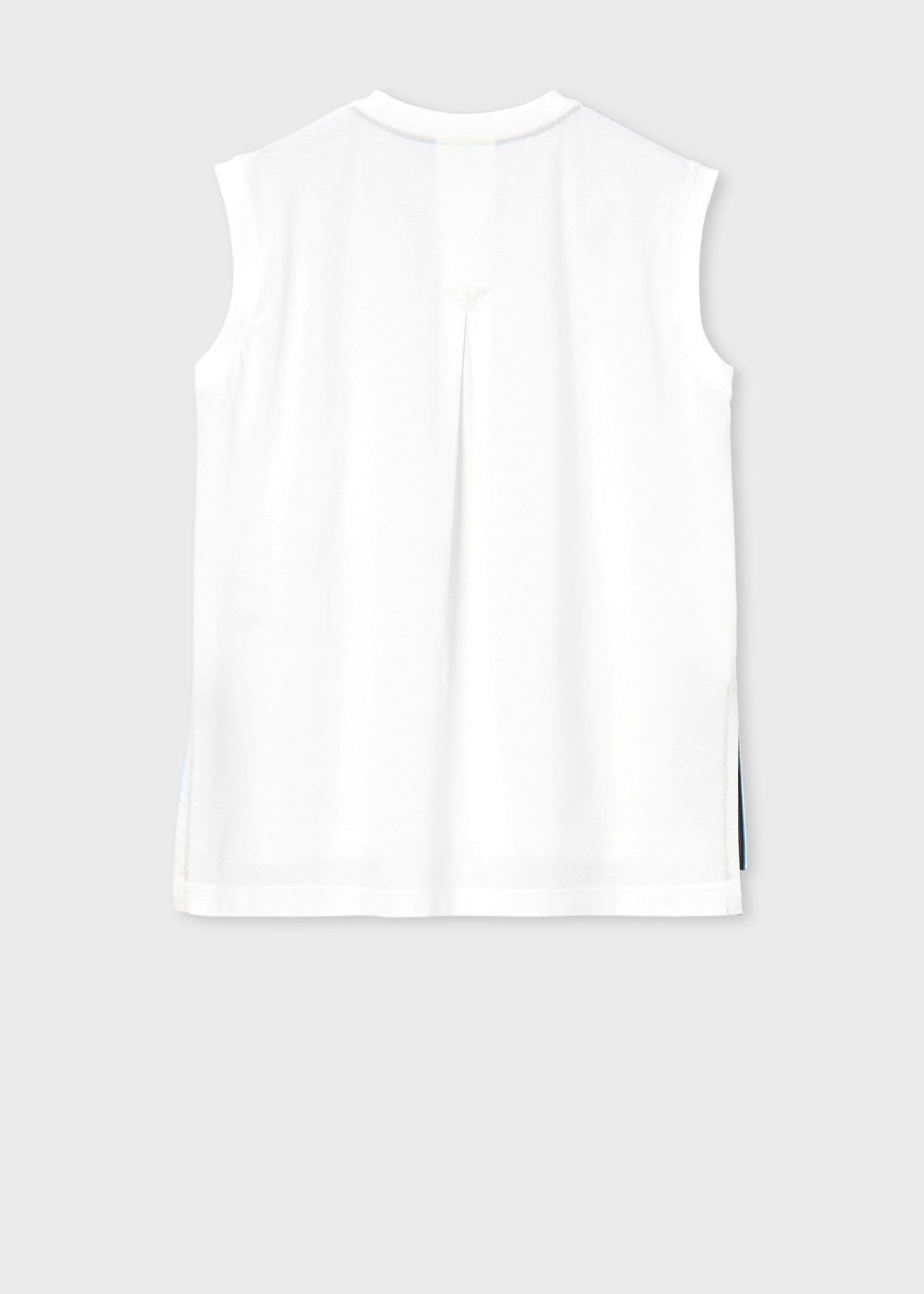 ウィメンズ バック プリーツ ノースリーブ