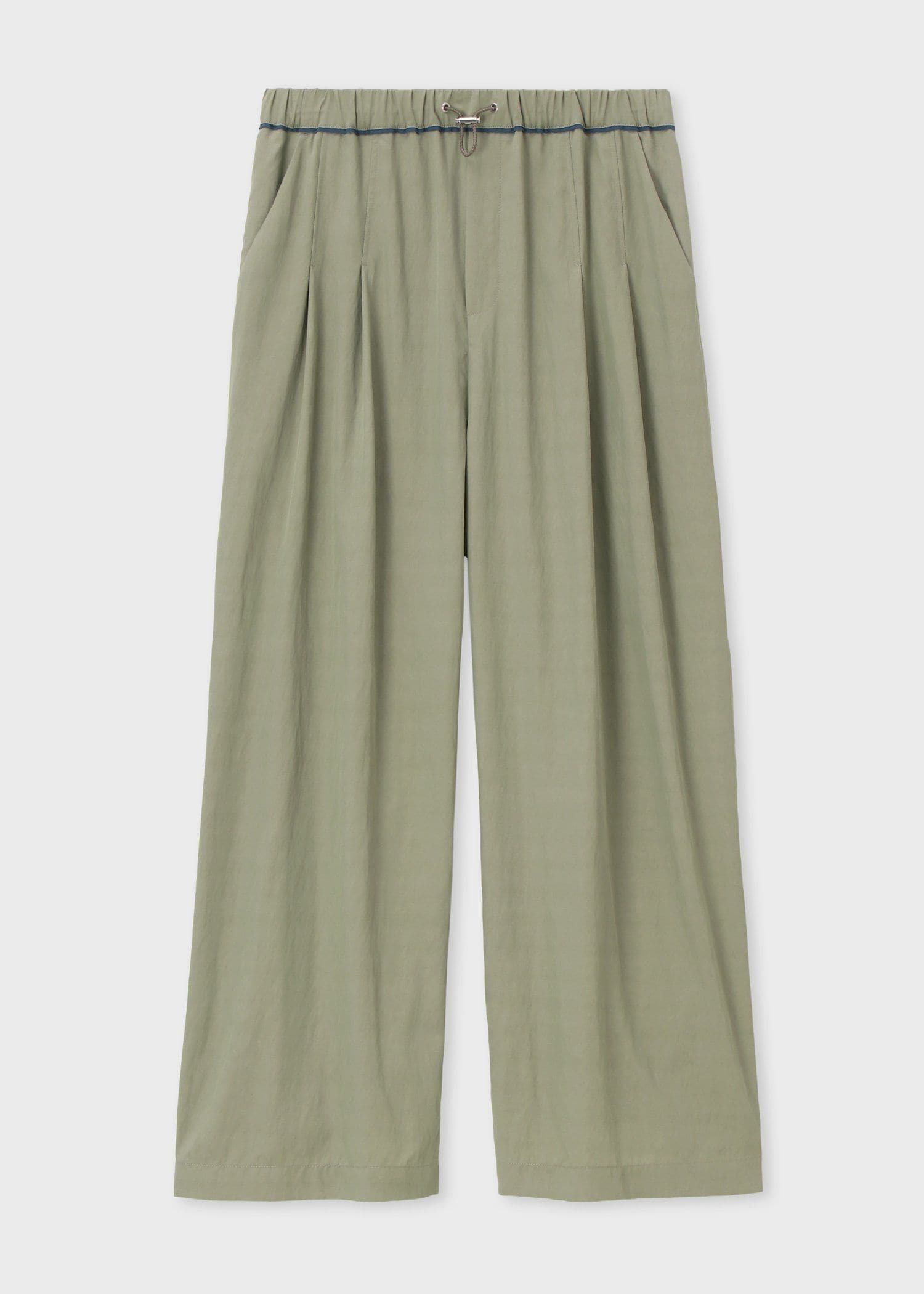 ウィメンズ ドロストコード レーヨン パンツ