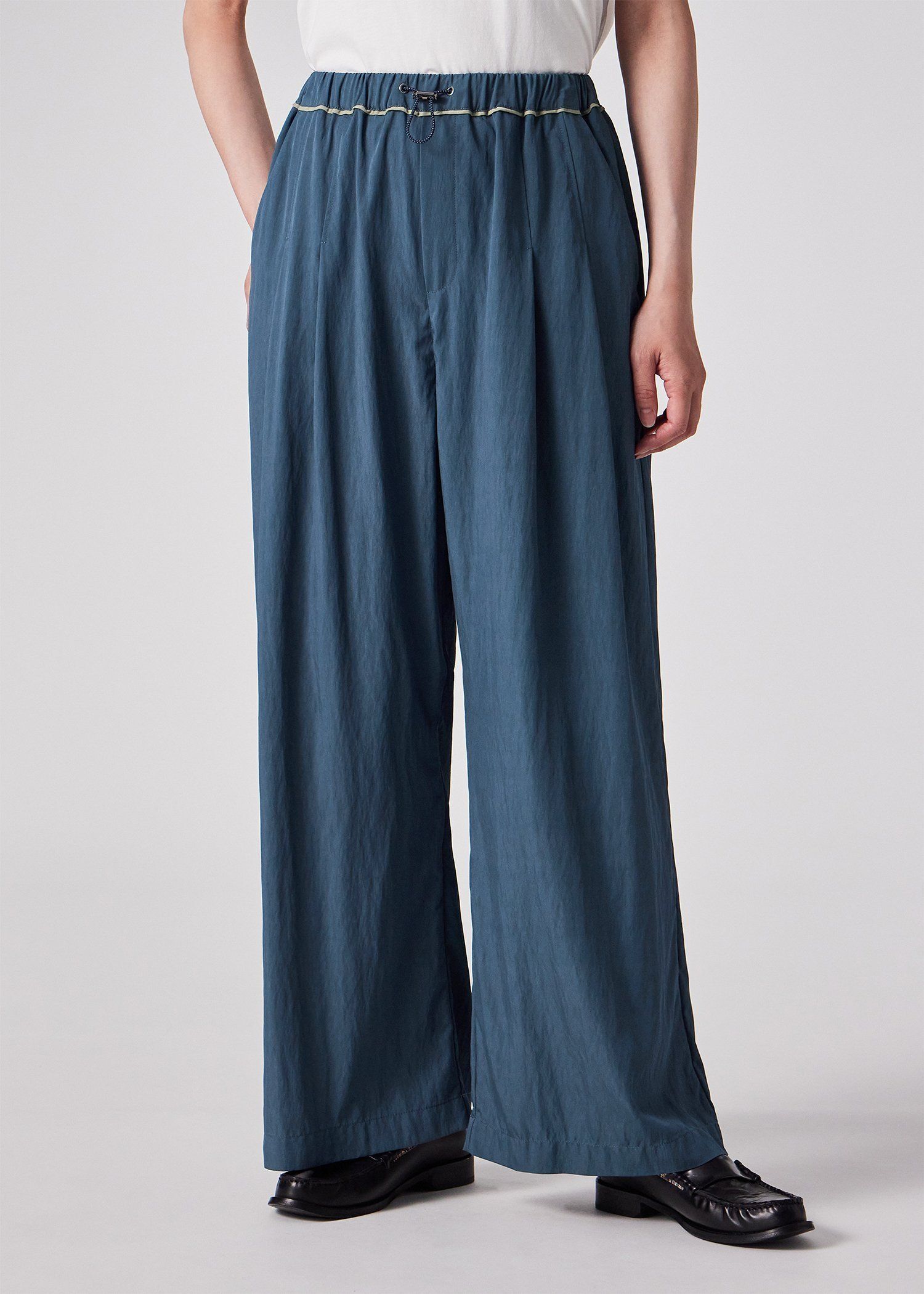 ウィメンズ ドロストコード レーヨン パンツ