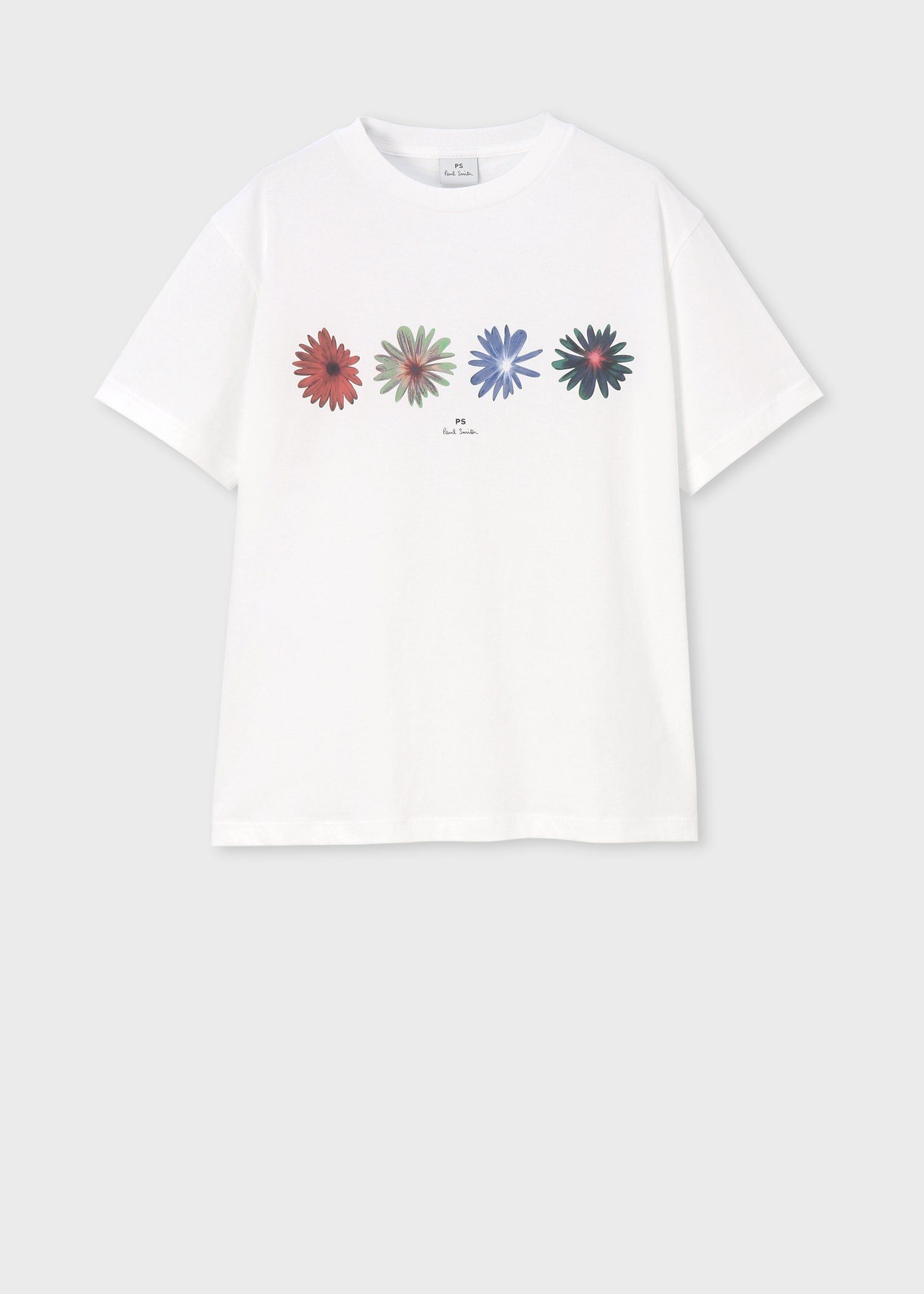 ウィメンズ マルチ フローラル プリント 半袖Tシャツ