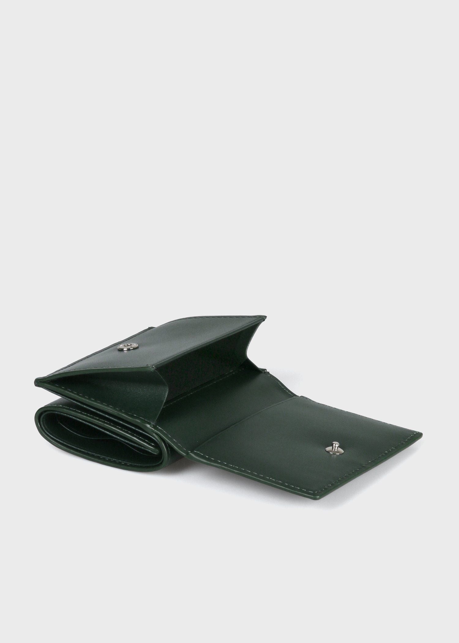 マーケトリーストライプラビット 3つ折り財布