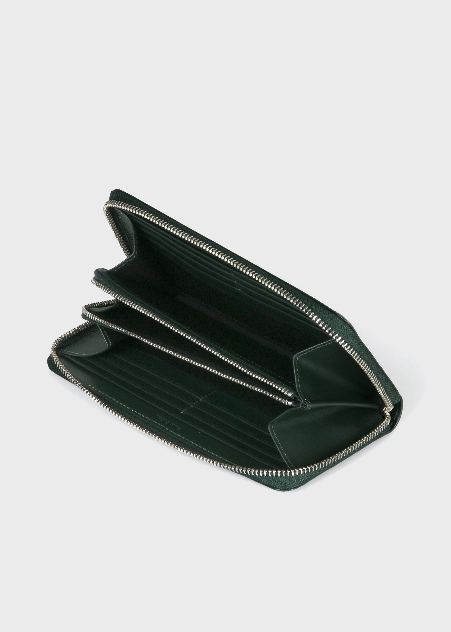 マーケトリーストライプラビット 長財布