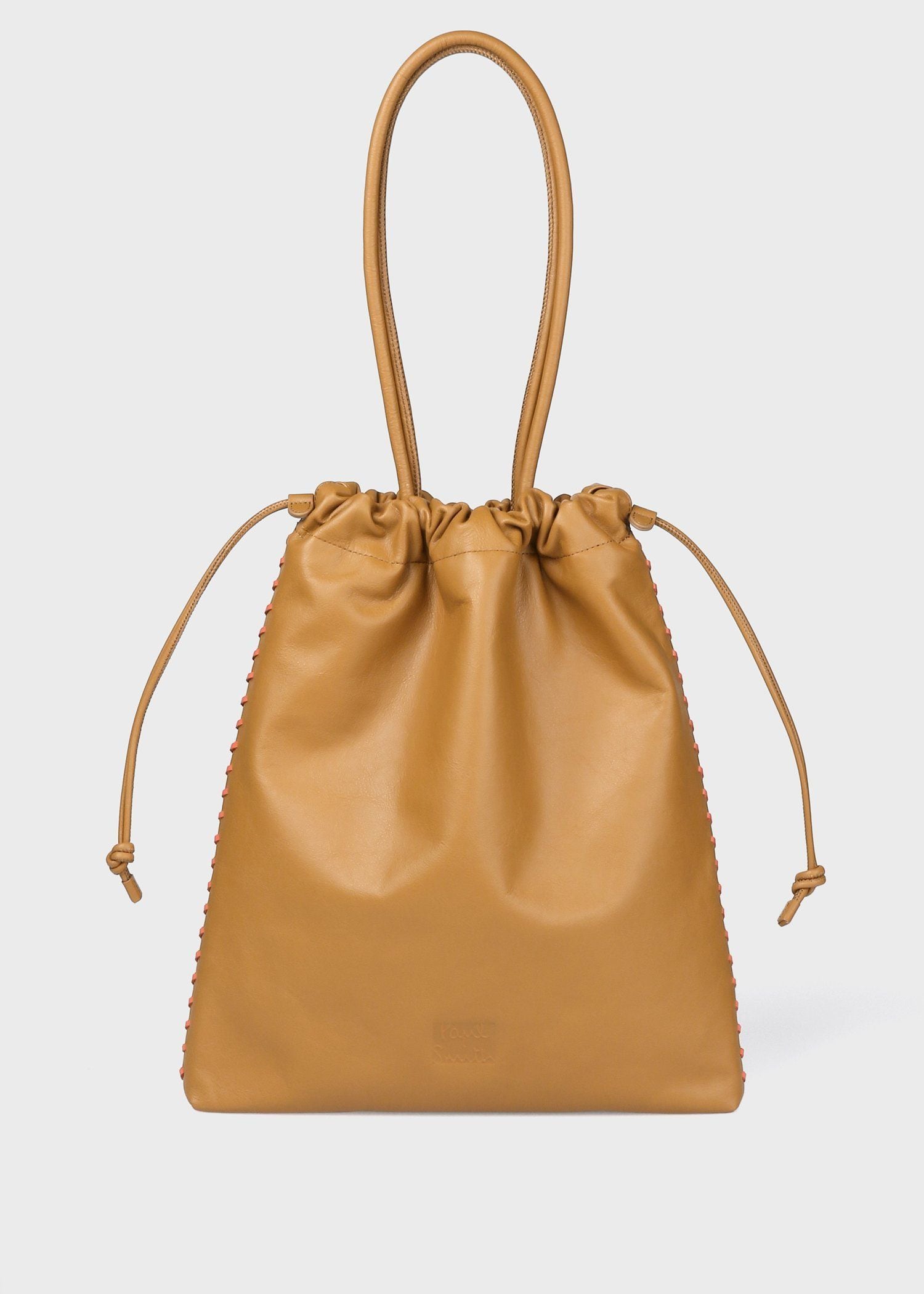 レザーハンドステッチ トートバッグ