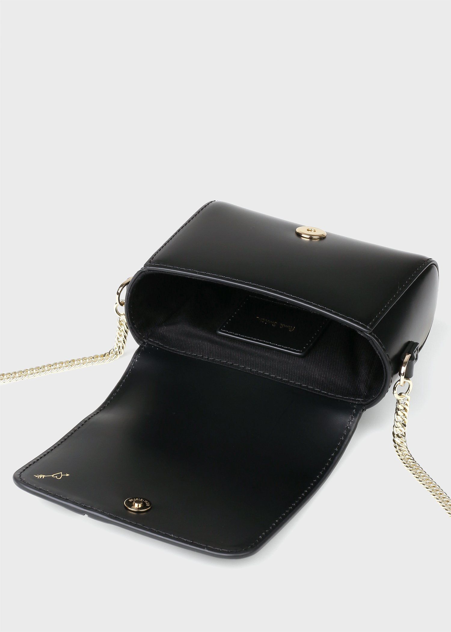 シグネチャーストライプ インバーテッド チェーンポーチ