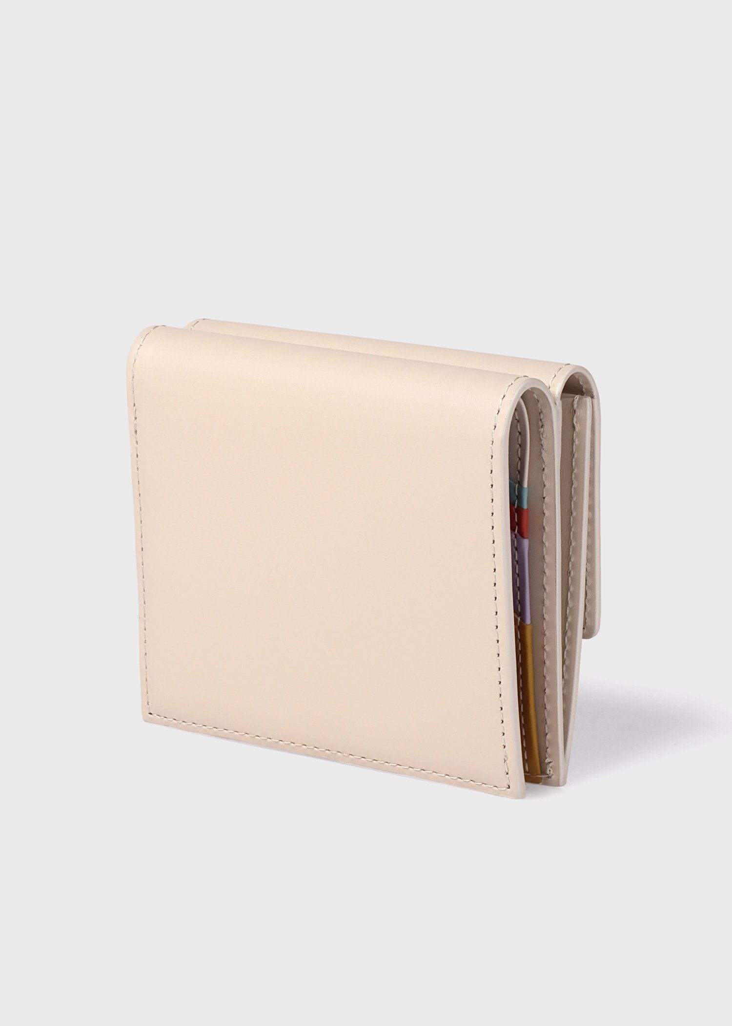 スワールカットカードレイヤー2つ折り財布