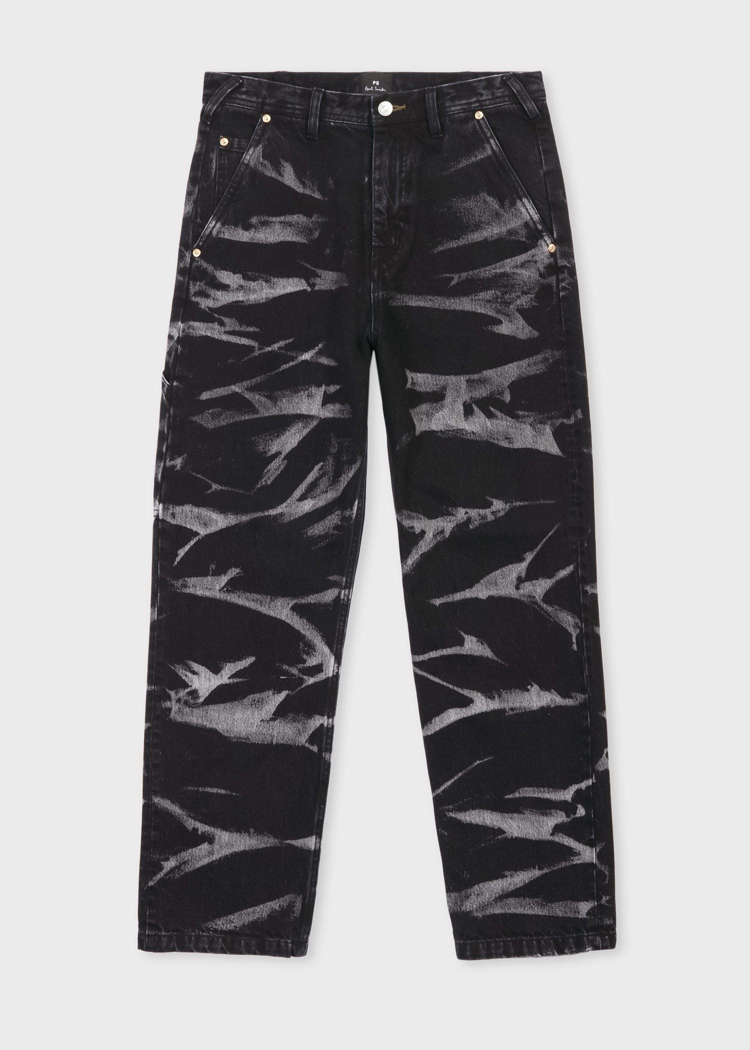 "bleaching" テクニカルジーンズ