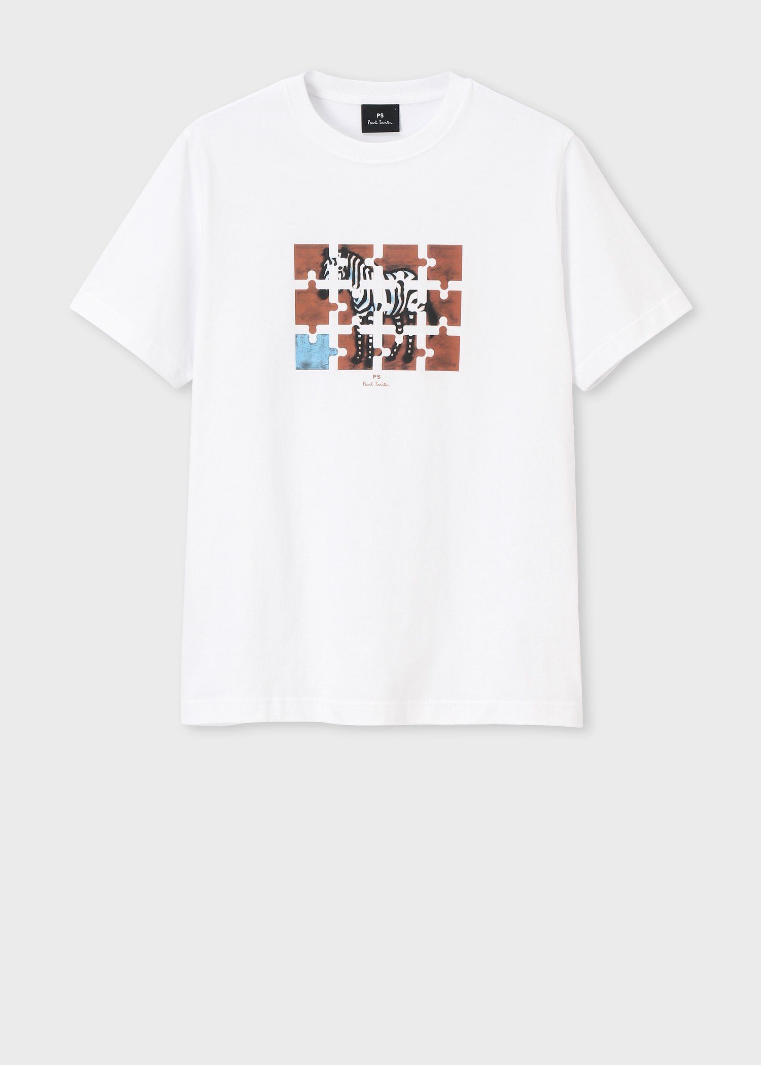 "Zebra in Pieces" Tシャツ