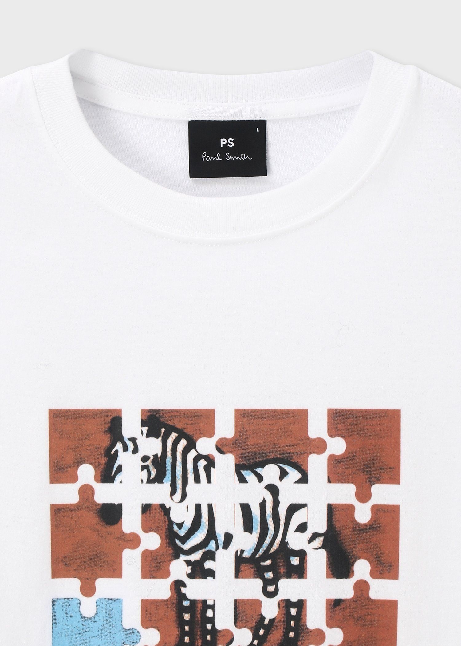 "Zebra in Pieces" Tシャツ