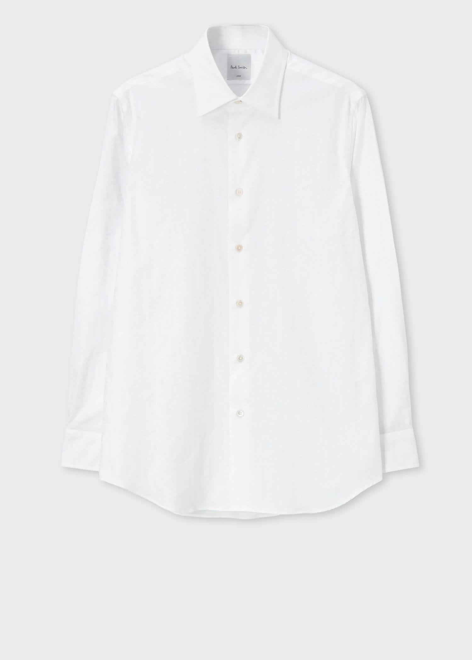 フローラルジャカード ドレスシャツ