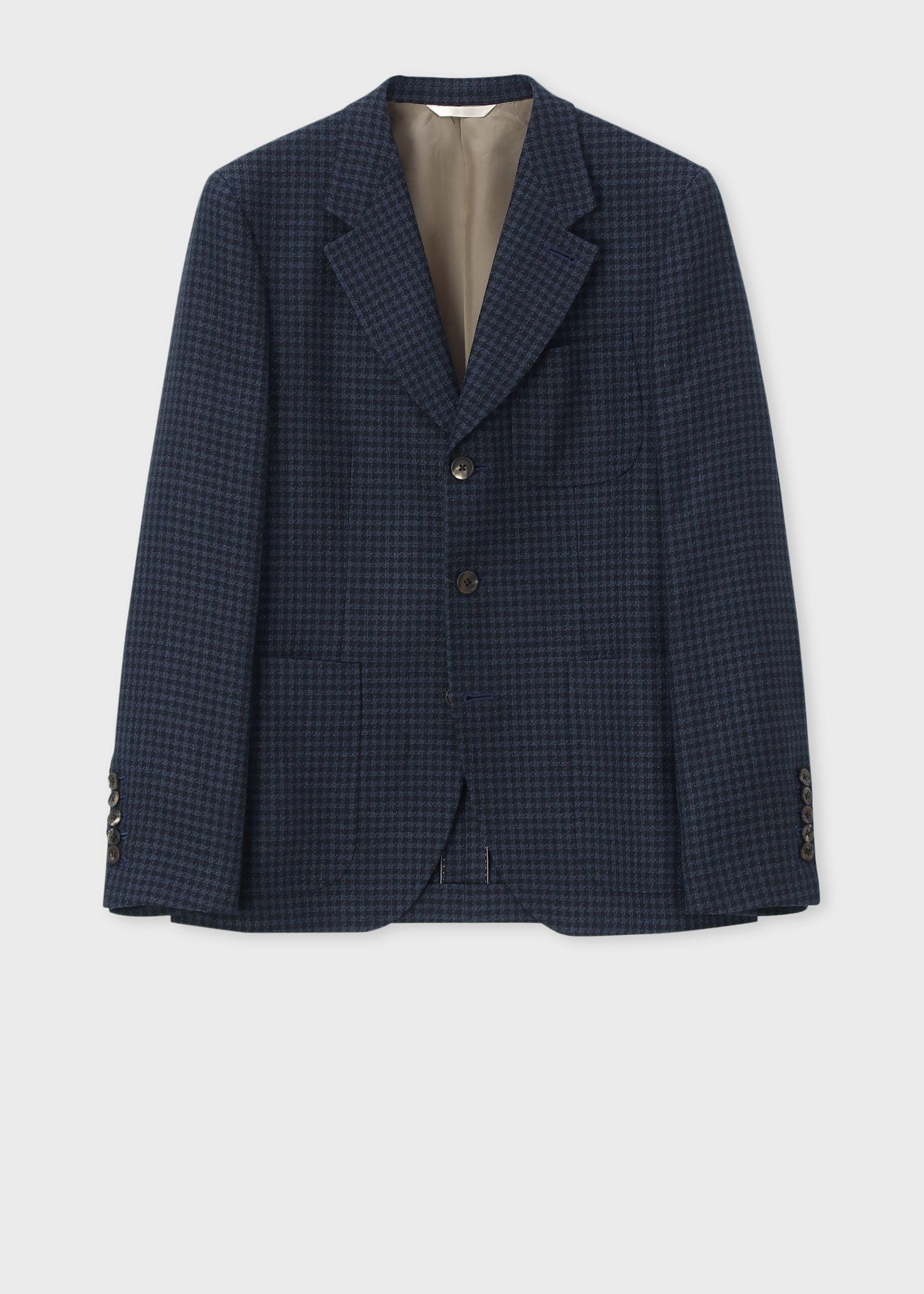 ガンクラブチェック 3Bジャケット