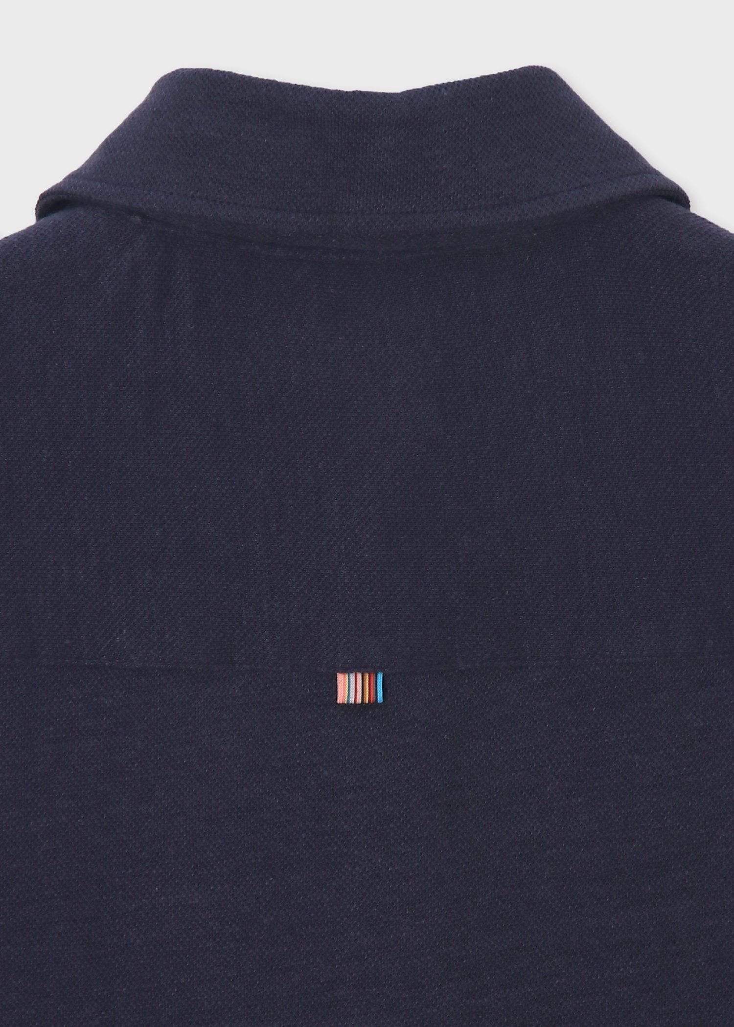 カラーリネン 鹿の子 ポロシャツ