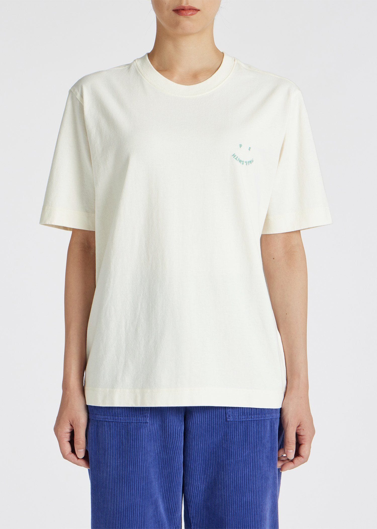 "Happy" 半袖Tシャツ