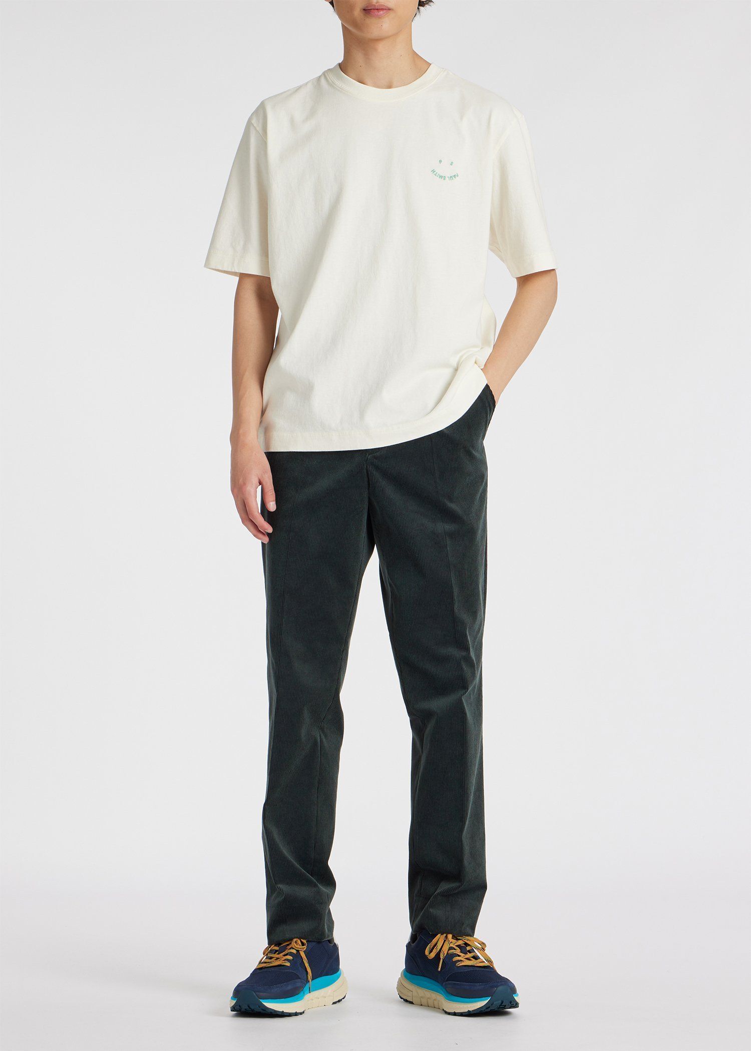 "Happy" 半袖Tシャツ