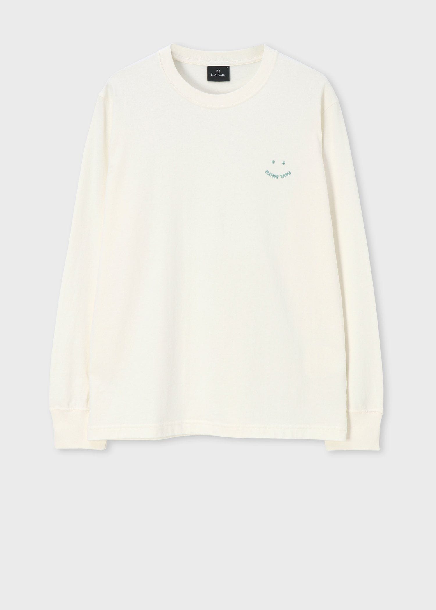 "Happy" 長袖Tシャツ