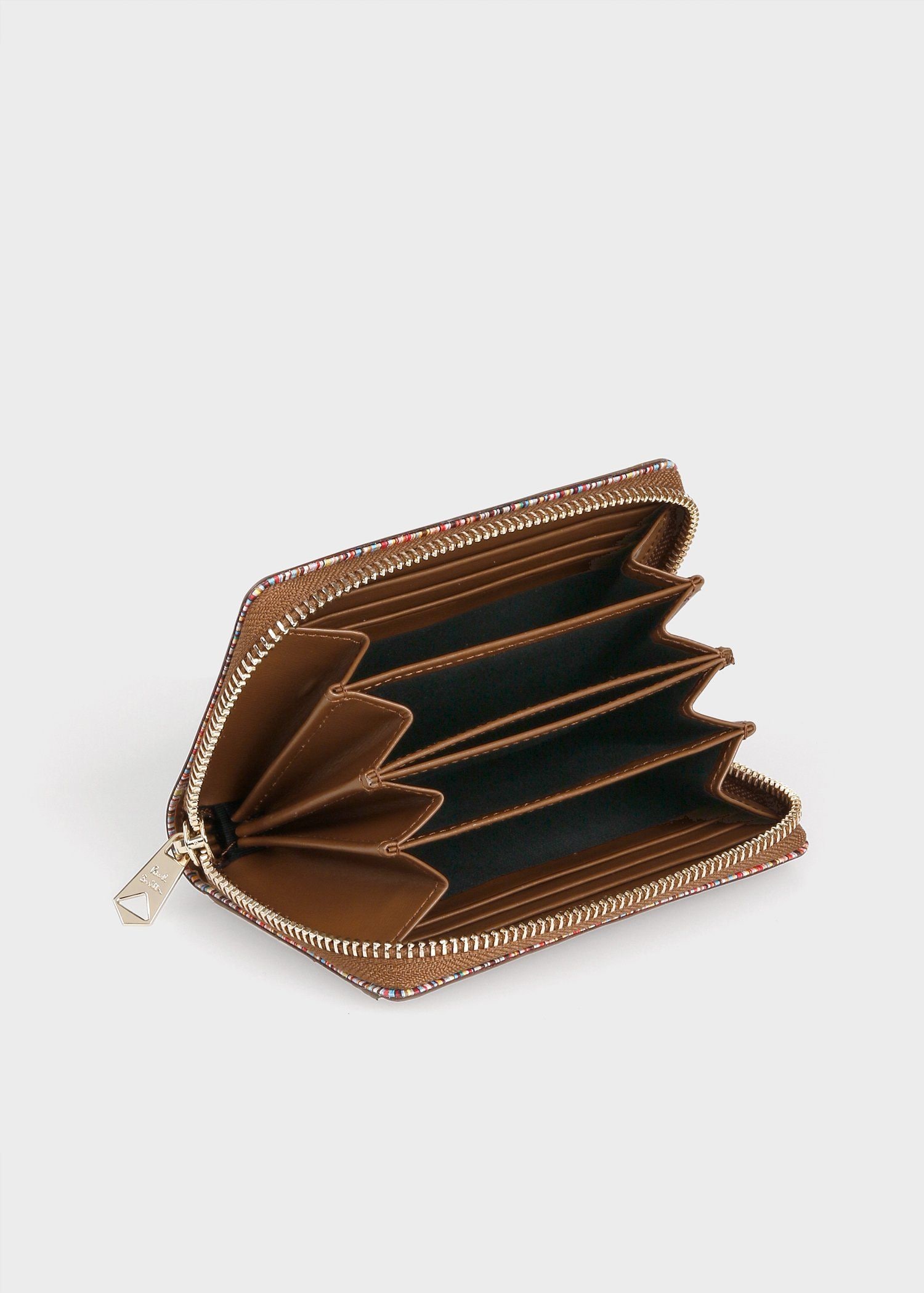 シグネチャーストライプエッジ カードケース