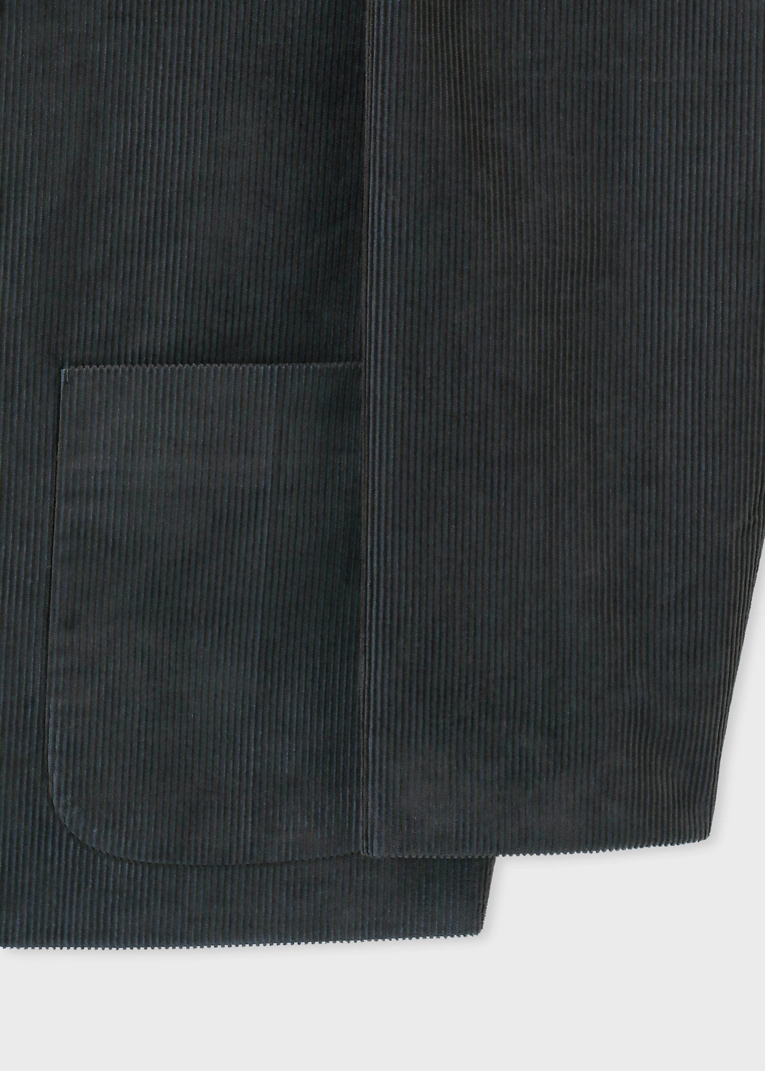 コーデュロイ ダブルブレスト ジャケット（ブルー） ｜ポール・スミス