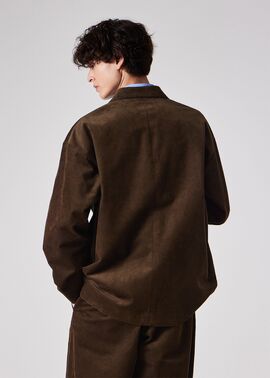 コーデュロイ ダブルブレスト ジャケット（ブラウン） ｜ポール・スミス