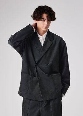 コーデュロイ ダブルブレスト ジャケット