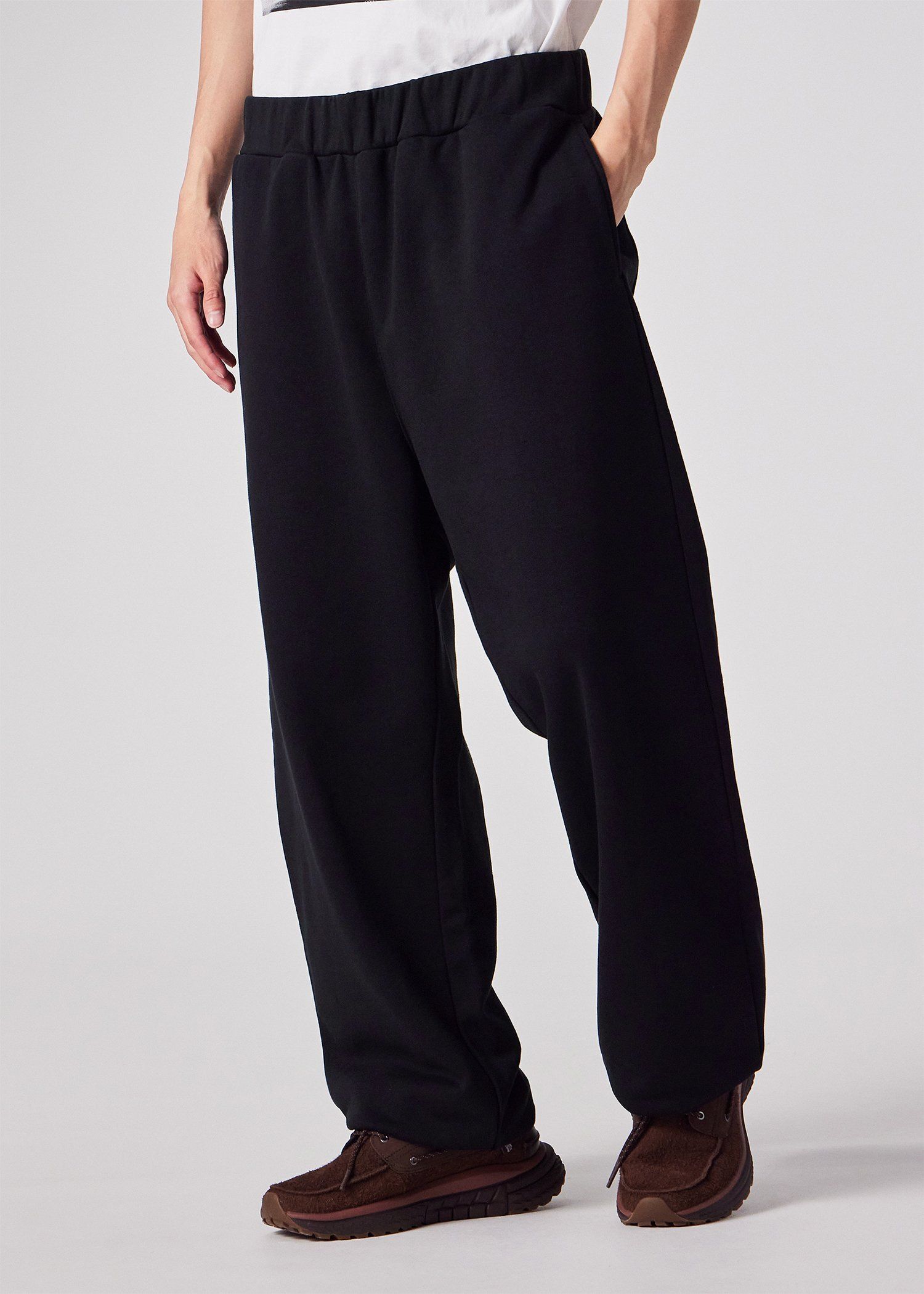 ヘビーウェイトコットン スウェットパンツ（ブラック） ｜ポール・スミス