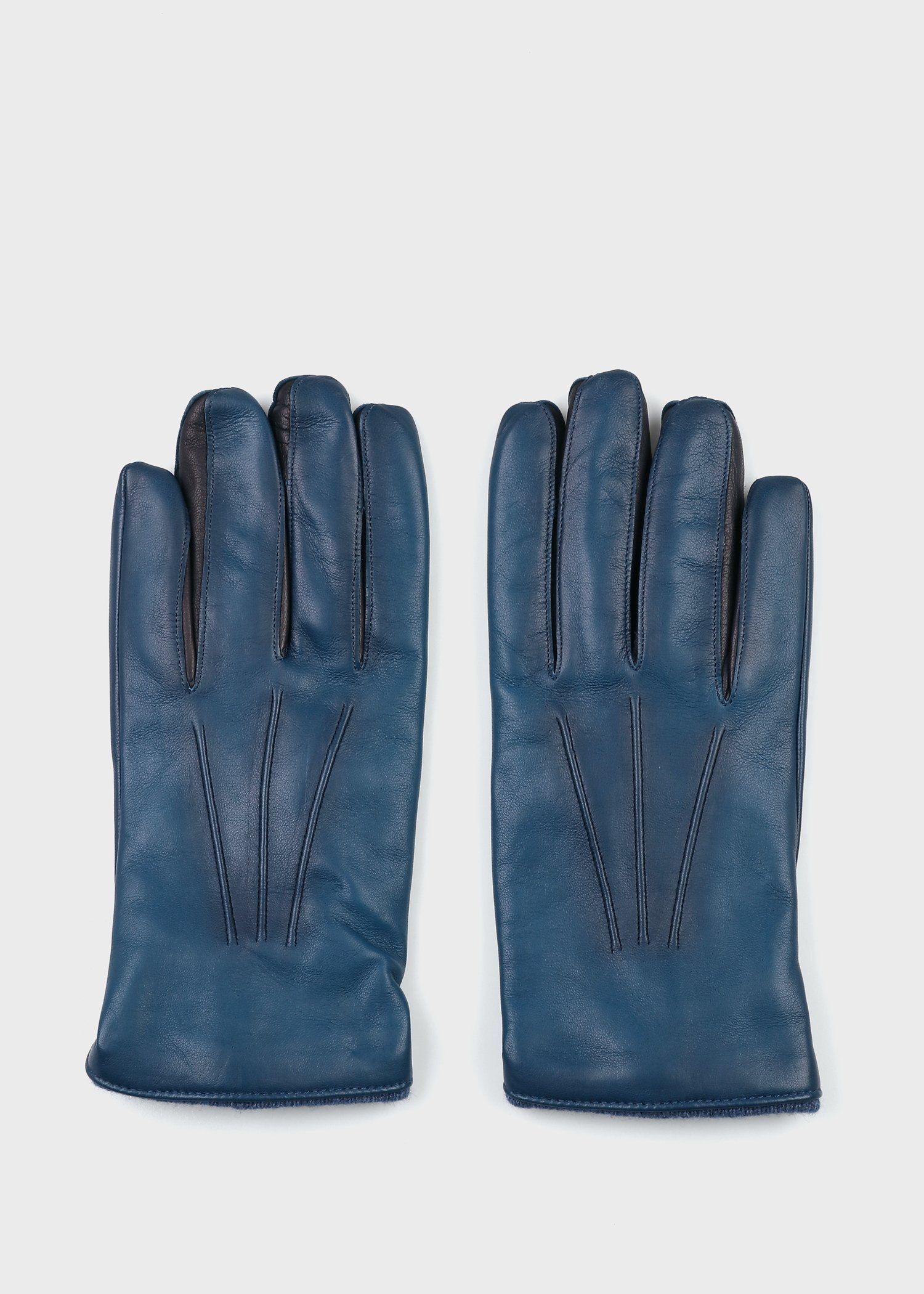 シープスキン グローブ（ブルー） ｜ポール・スミス