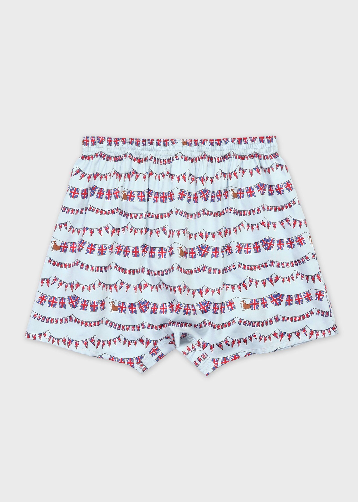 "Flags with Corgi" トランクス 