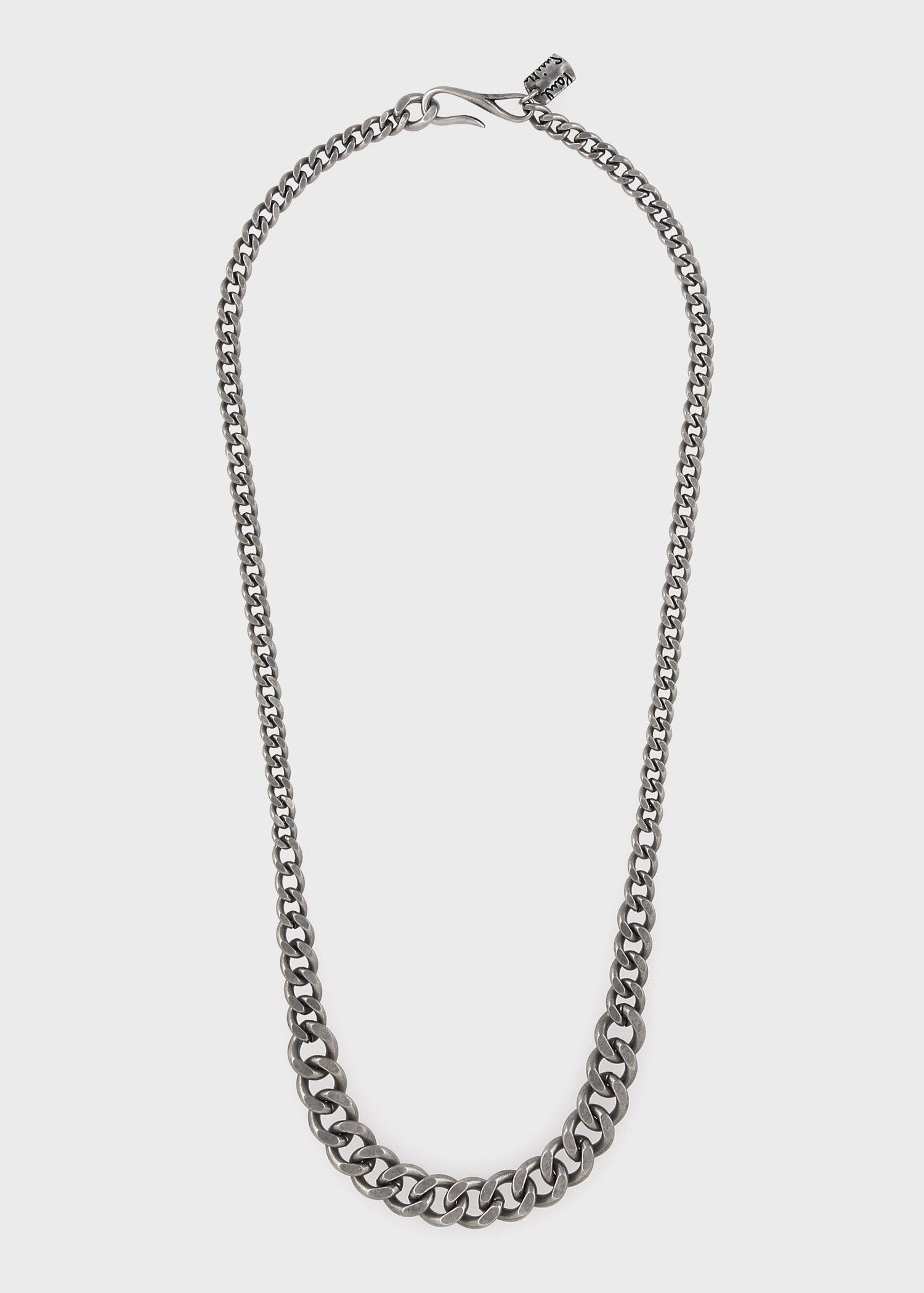 "Flat Link Chain" ネックレス