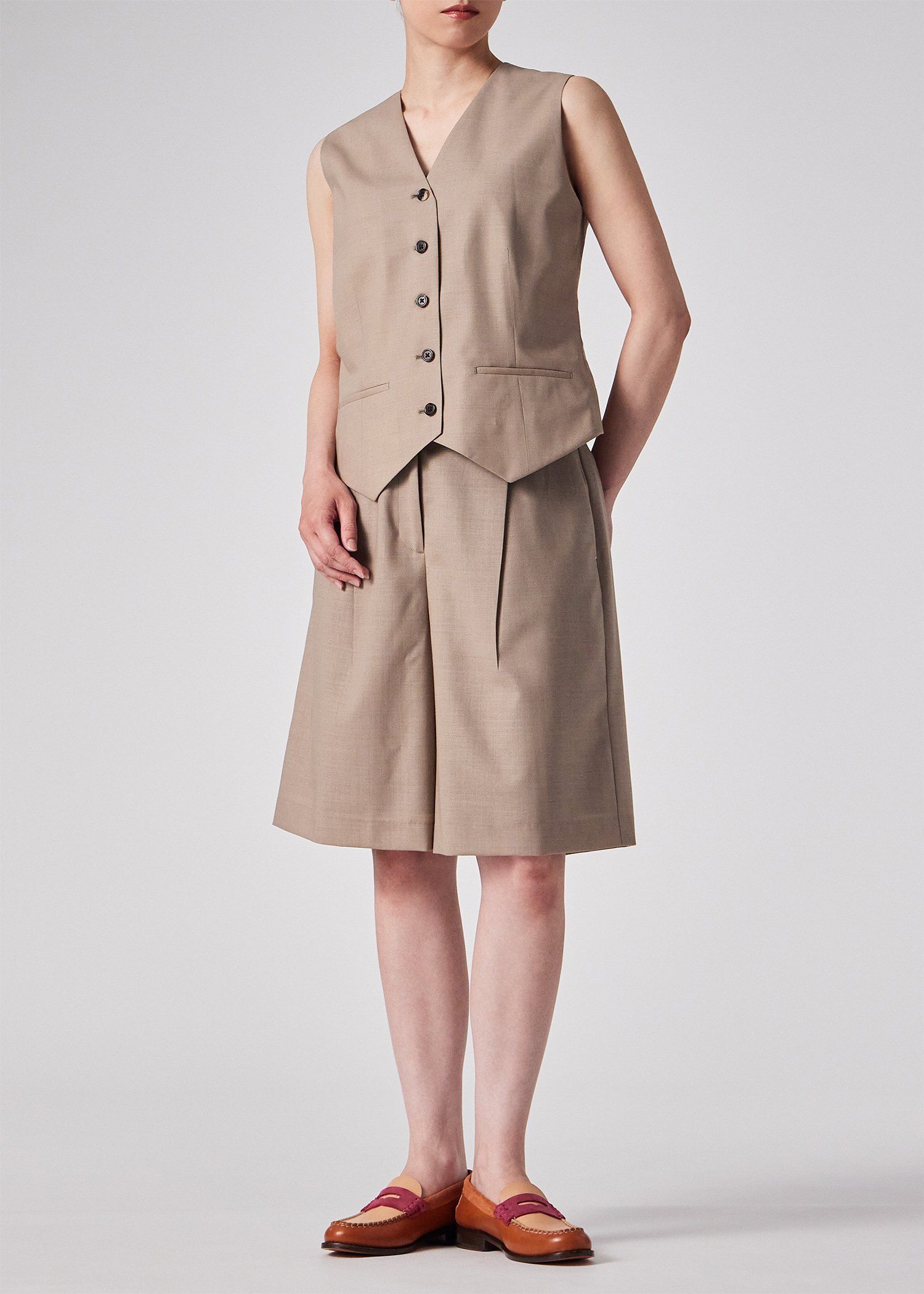 ウィメンズ クリスプウール ベスト