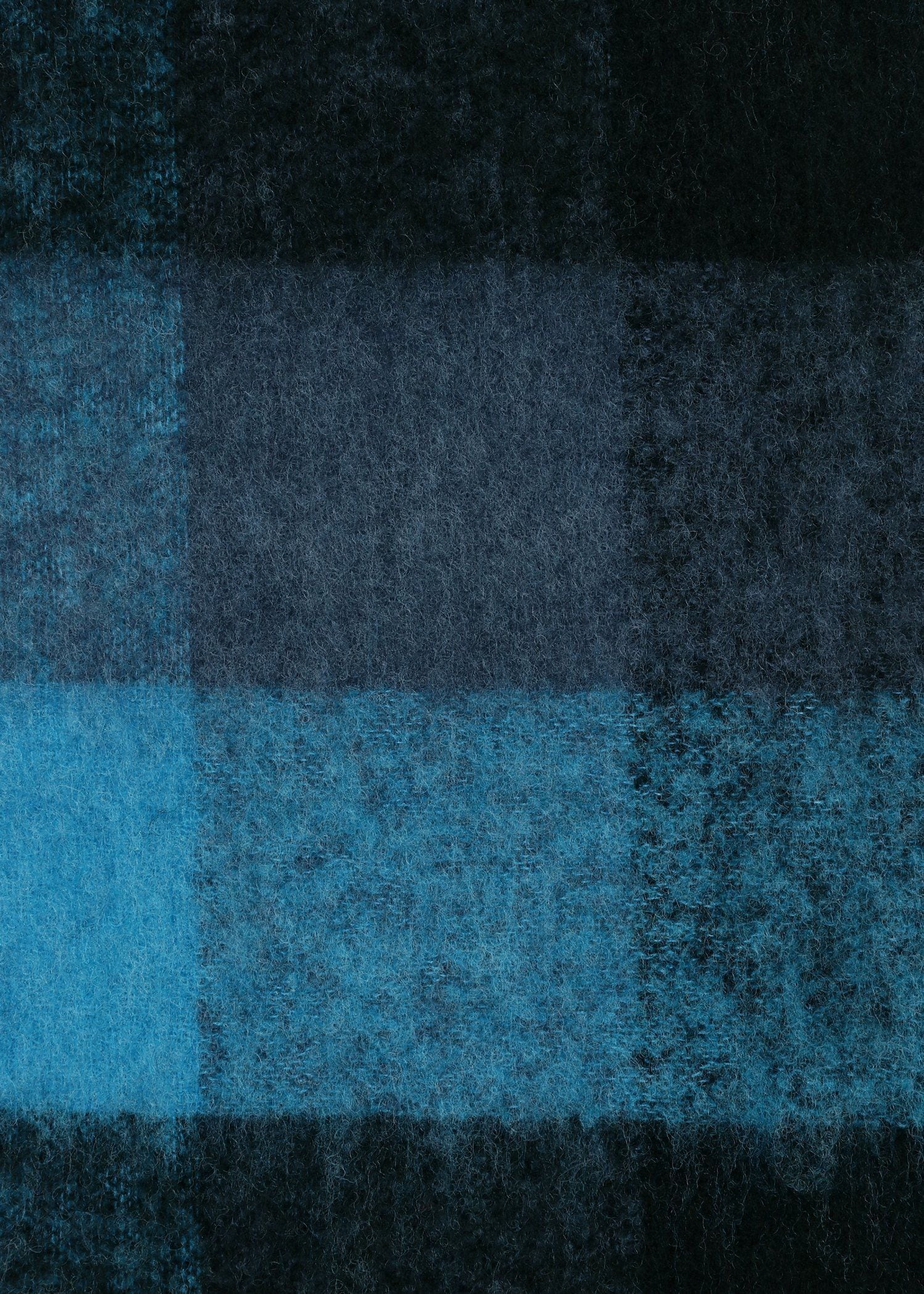 ウィメンズ ソフトメリノ チェック マフラー（ネイビー） ｜ポール・スミス