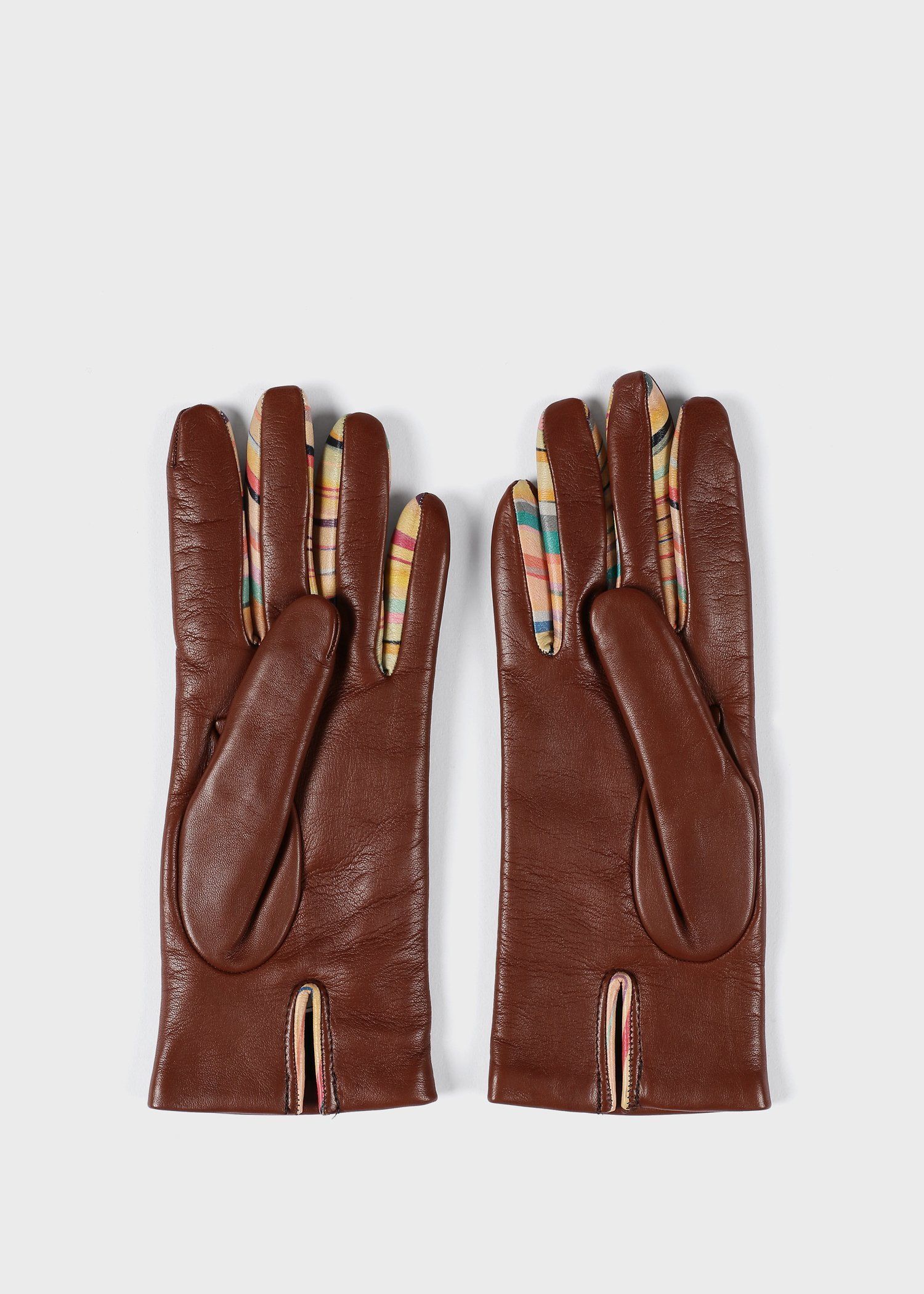 ウィメンズ スワールトリム レザーグローブ