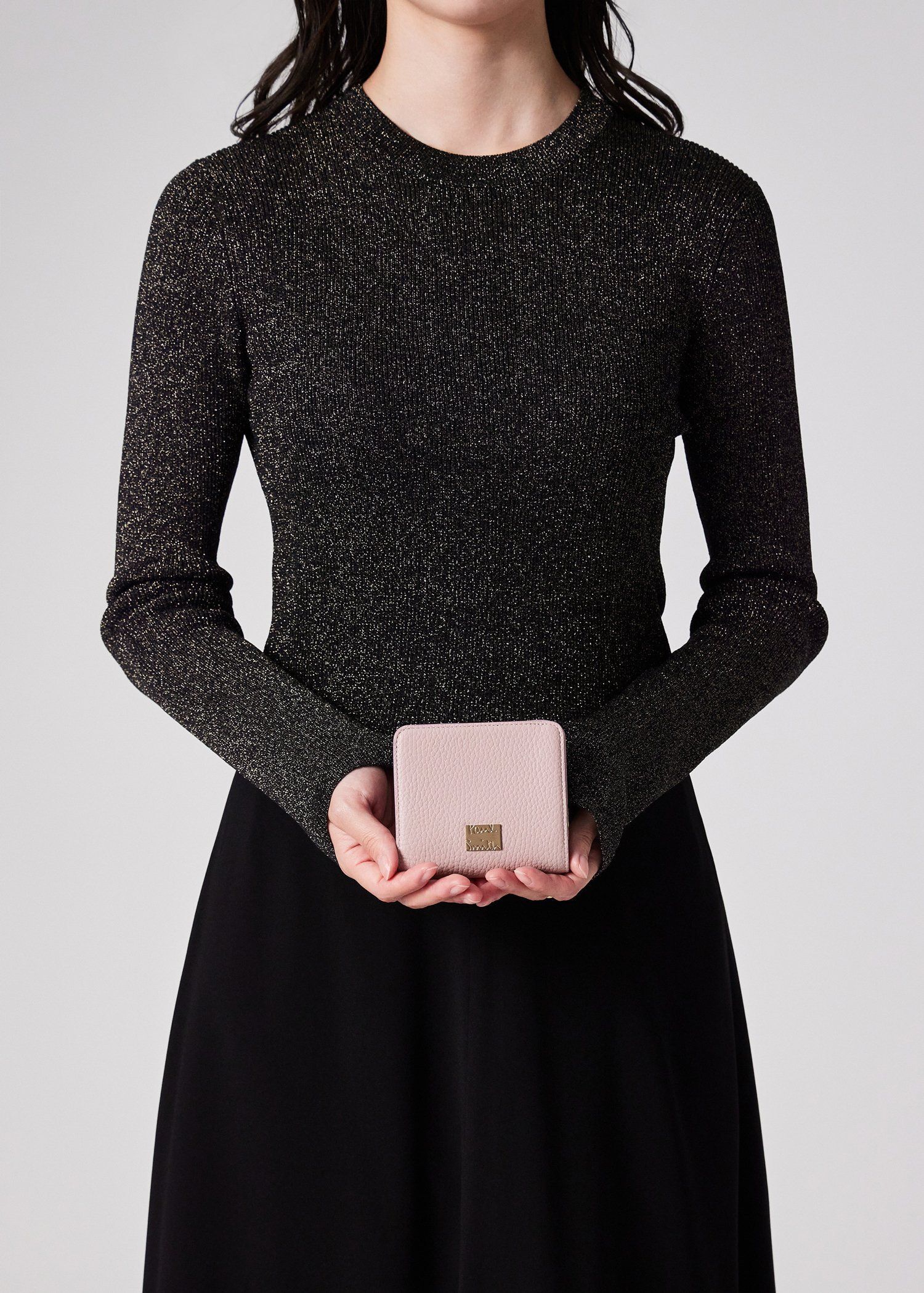 メタルクロップドロゴ 2つ折り財布（ライラック） ｜ポール・スミス