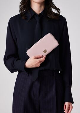 メタルクロップドロゴ 長財布（ライラック） ｜ポール・スミス
