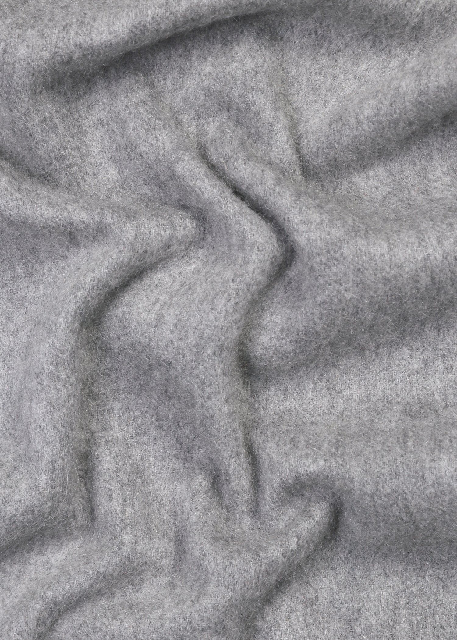 "Cropped Logo" カシミヤマフラー