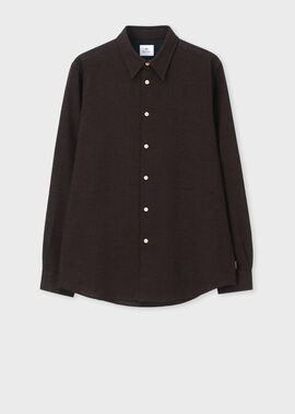 コットンウールツイル カジュアルシャツ