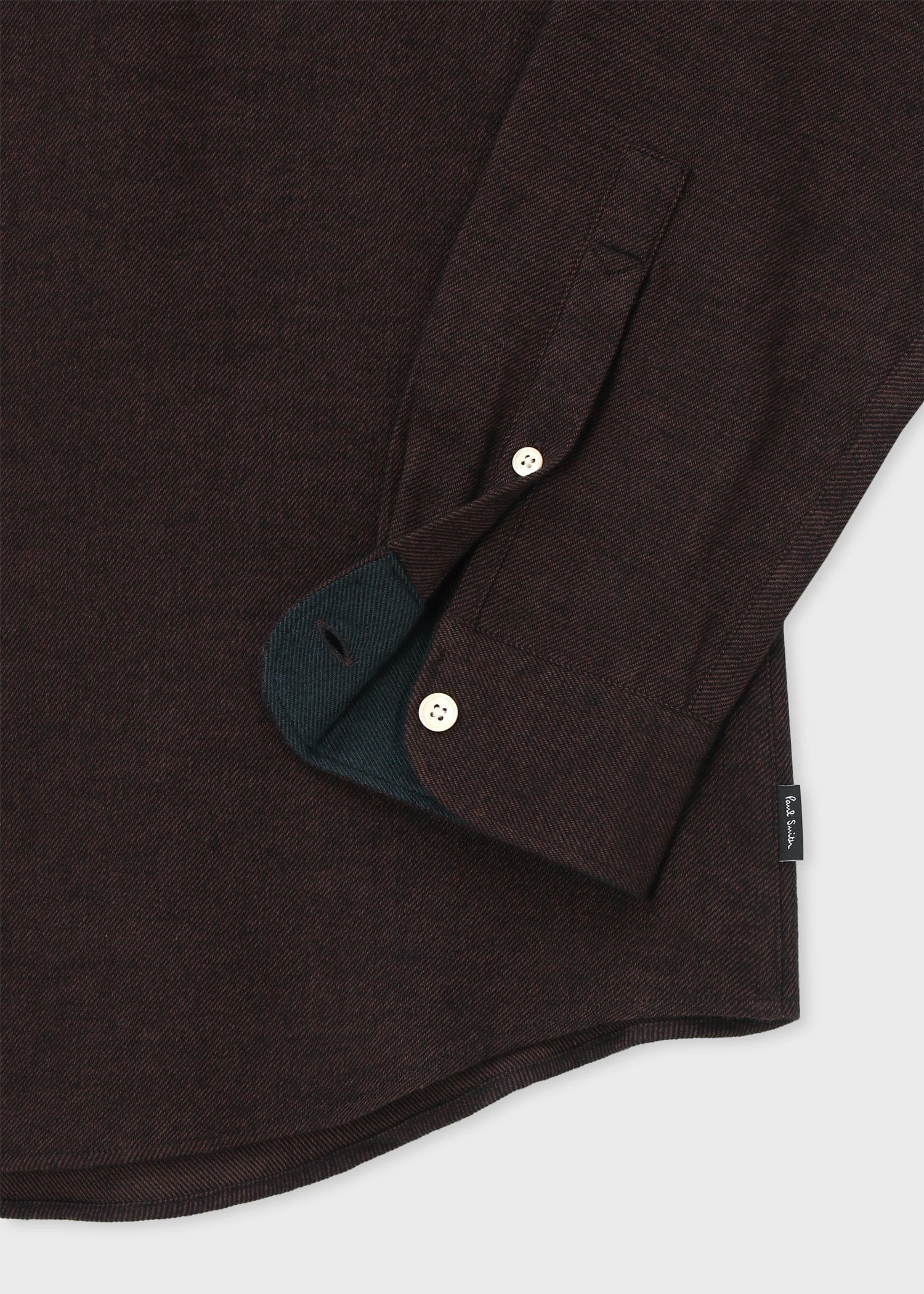 コットンウールツイル カジュアルシャツ