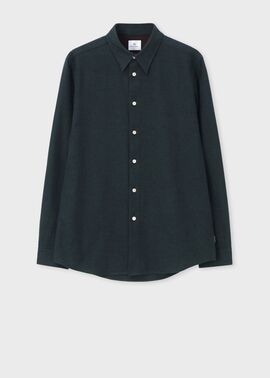 コットンウールツイル カジュアルシャツ