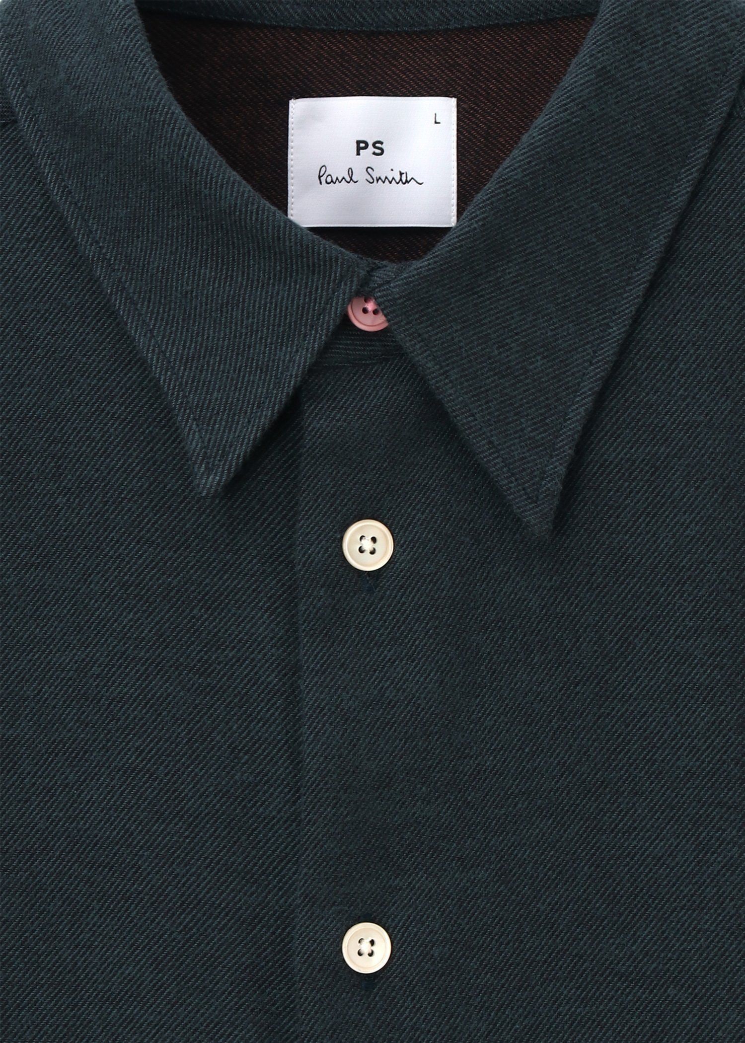 コットンウールツイル カジュアルシャツ