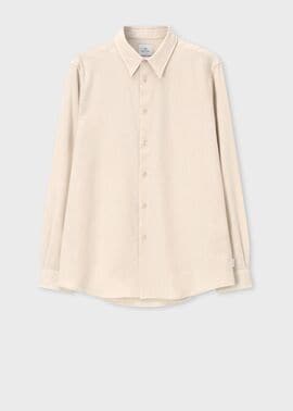 コットンウールツイル カジュアルシャツ