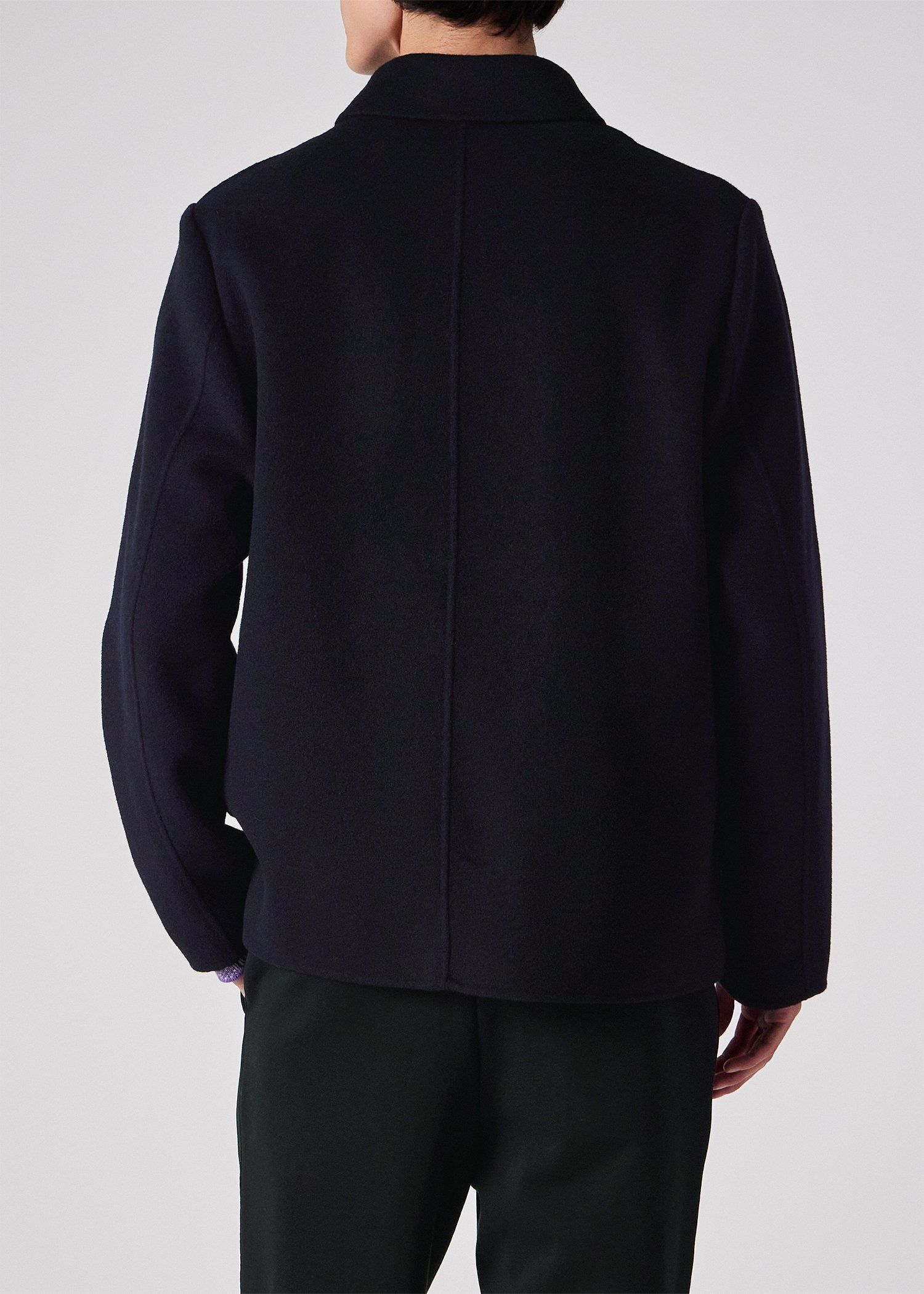 ウールビーバー ダブルフェイス カバーオール ｜ポール・スミス