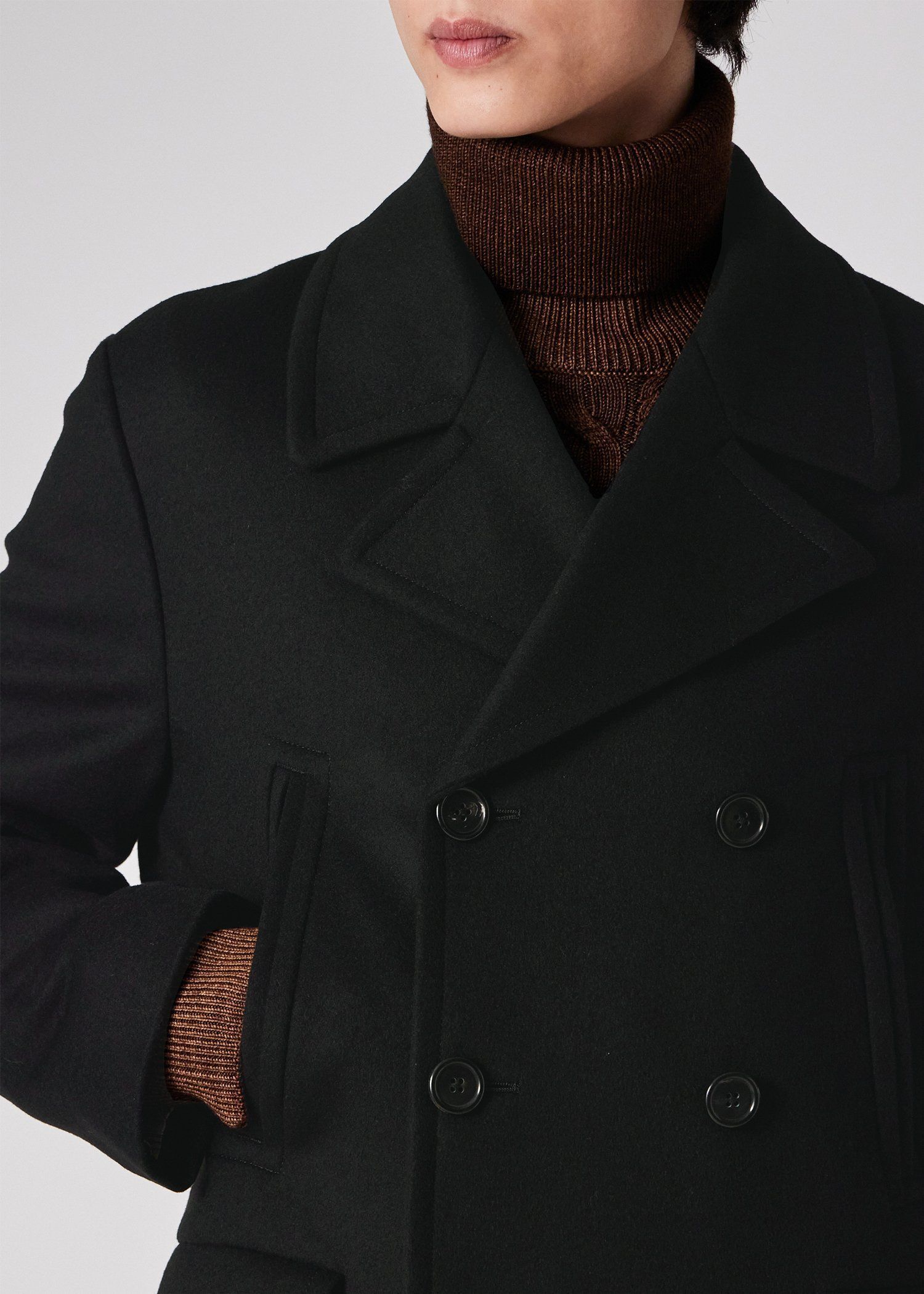 ソフトメルトン ピーコート