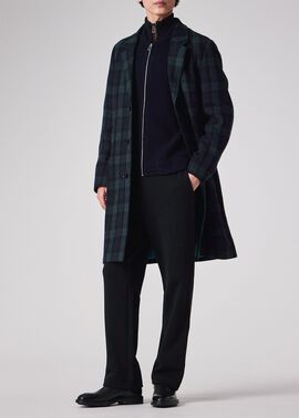 ブラックウォッチ チェスターコート ｜ポール・スミス