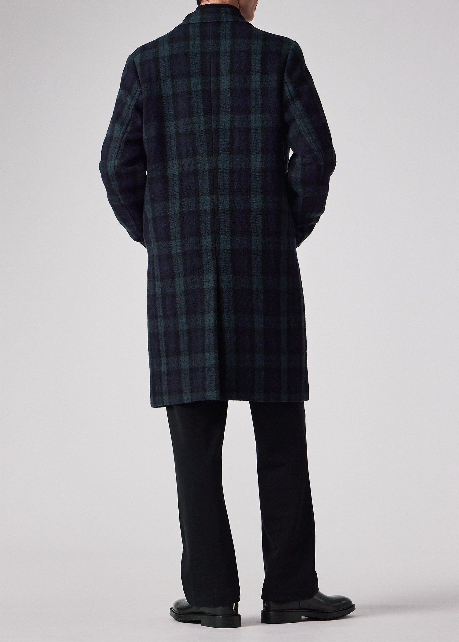 【美品】ブルックスブラザーズブラックフリース　チェスターコート　ブラックウォッチ ブラックウォッチ チェスターコート ｜ポール・スミス