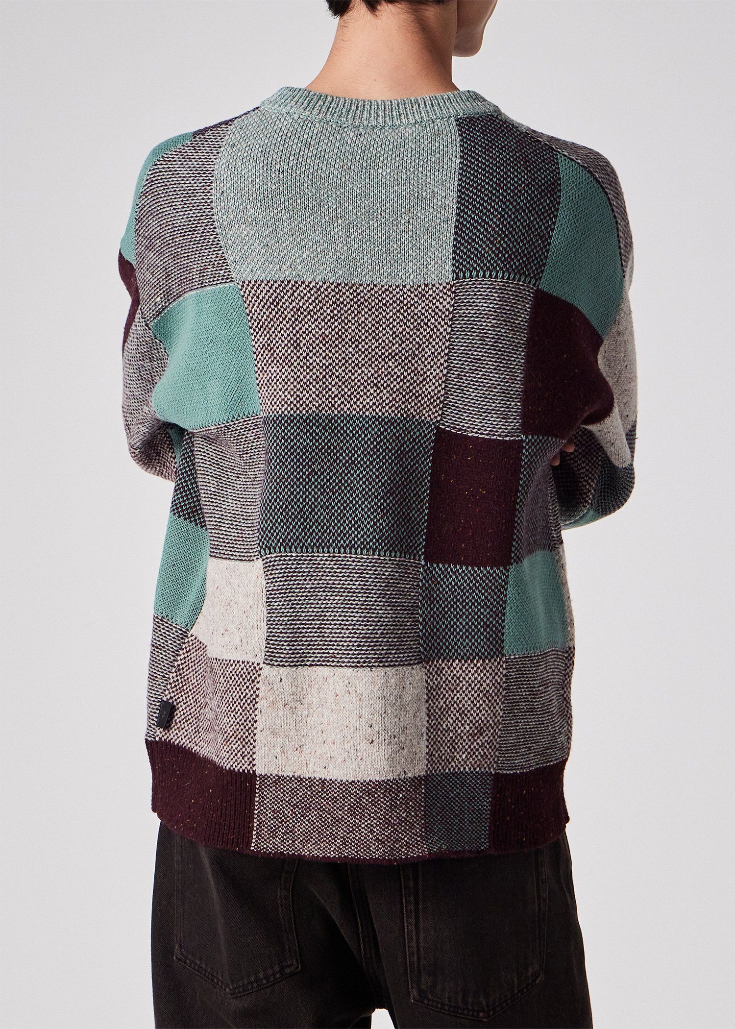 【新品未使用タグ付き】 CLUBHAUS Munsingwear コラボニット ビューティフルシャドーオーケストラ｜モールクルーネックニット｜ユニ