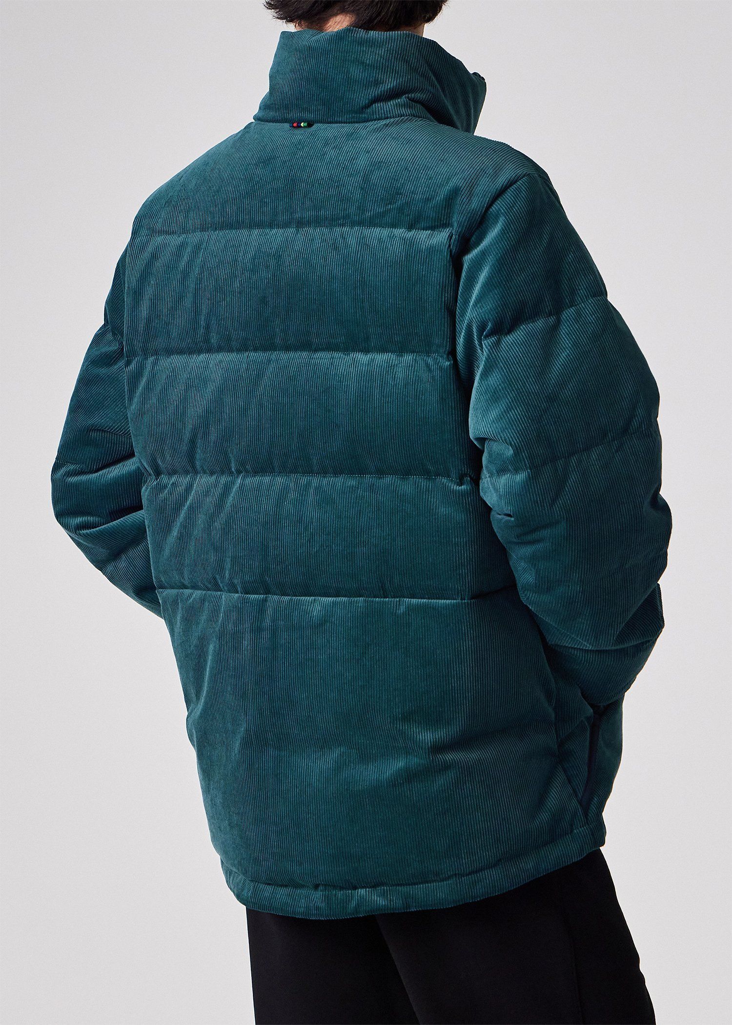 ナローウェールコーデュロイ ダウンジャケット