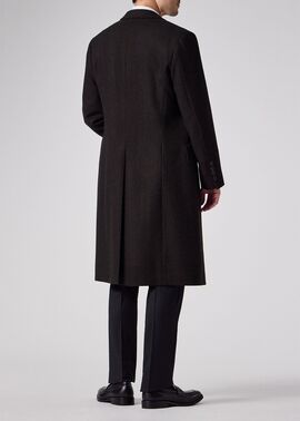 ワイドヘリンボーンカシミヤ チェスターコート ｜ポール・スミス