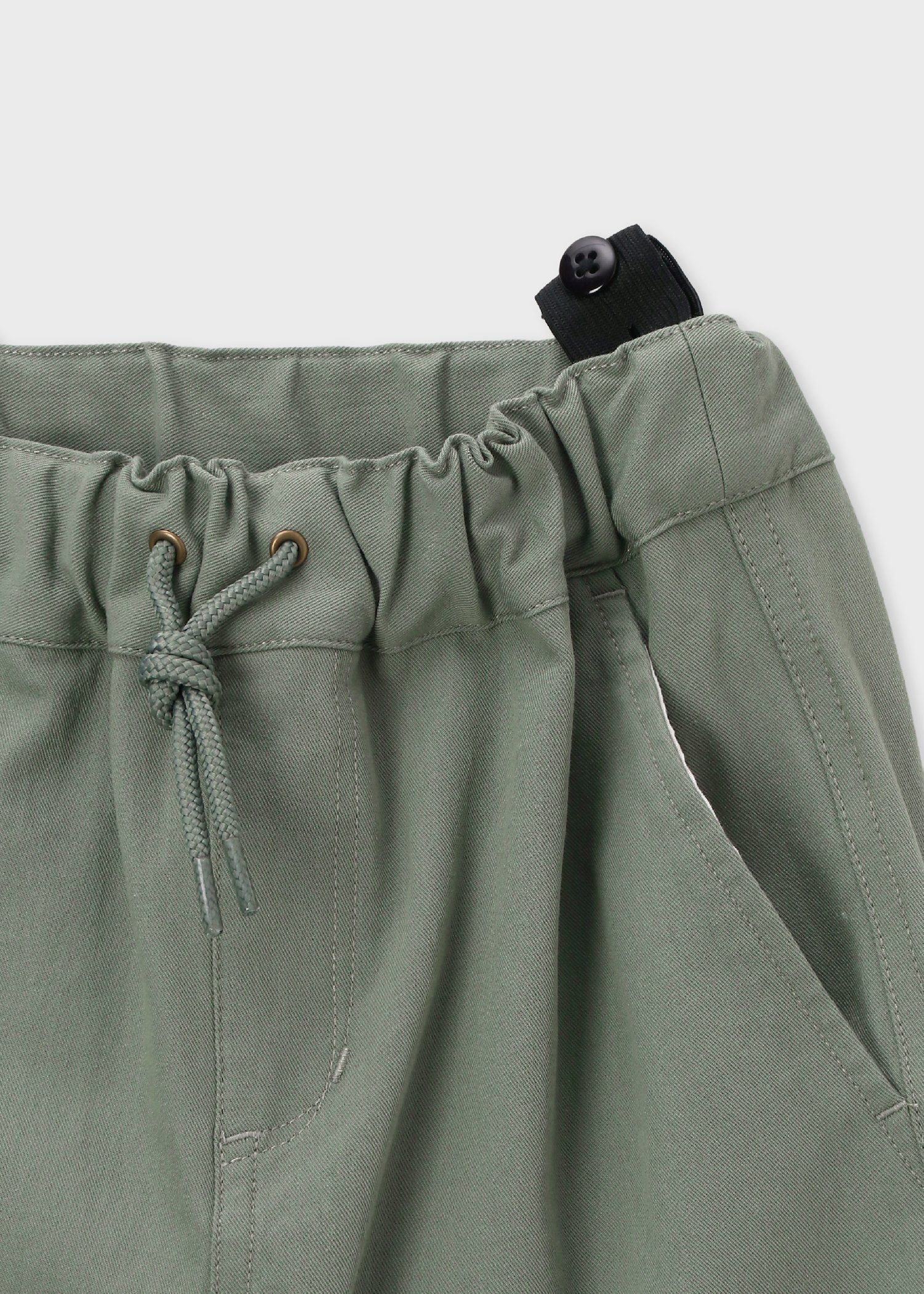 ボーイズ ストレッチチノ 6分丈パンツ