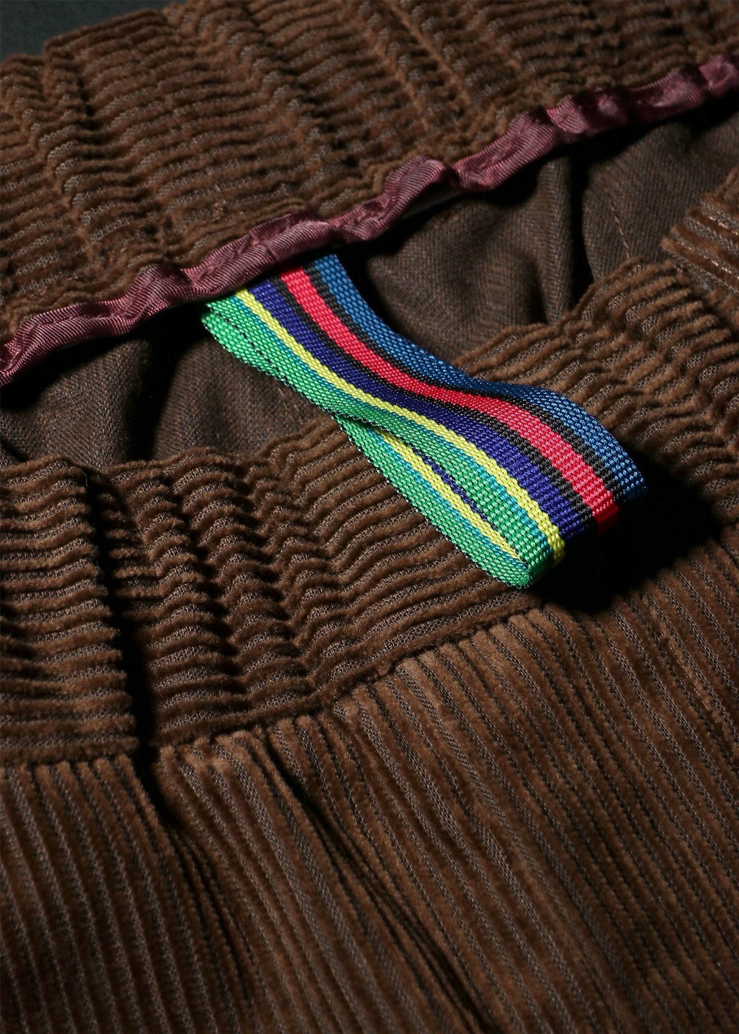 コーデュロイ バギーパンツ